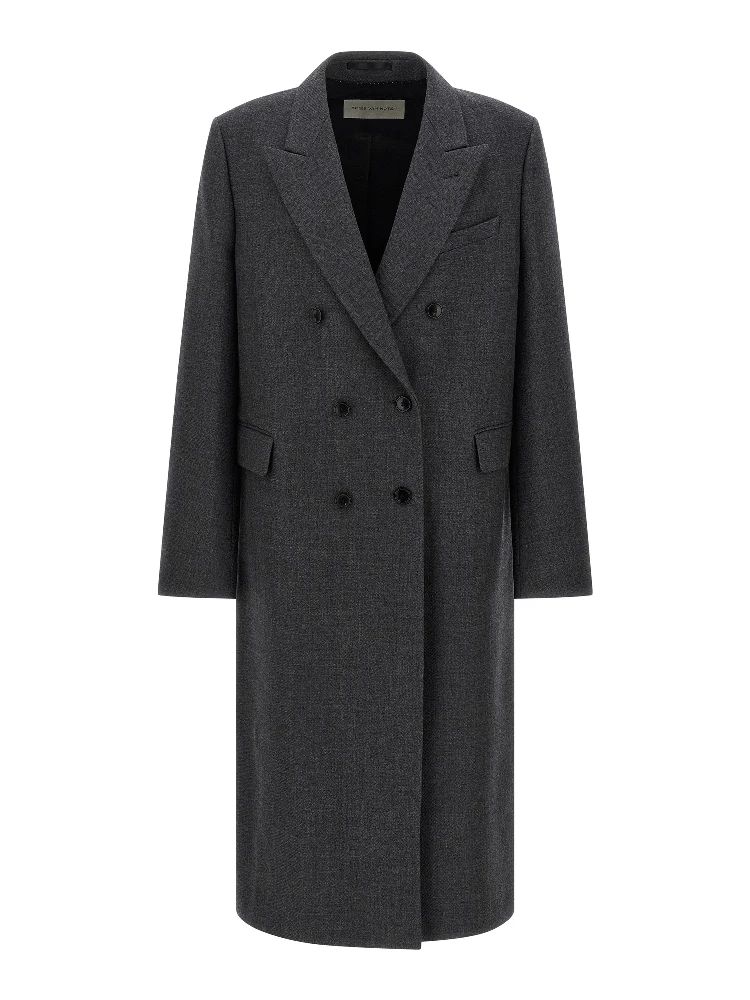Gray Wool Coat