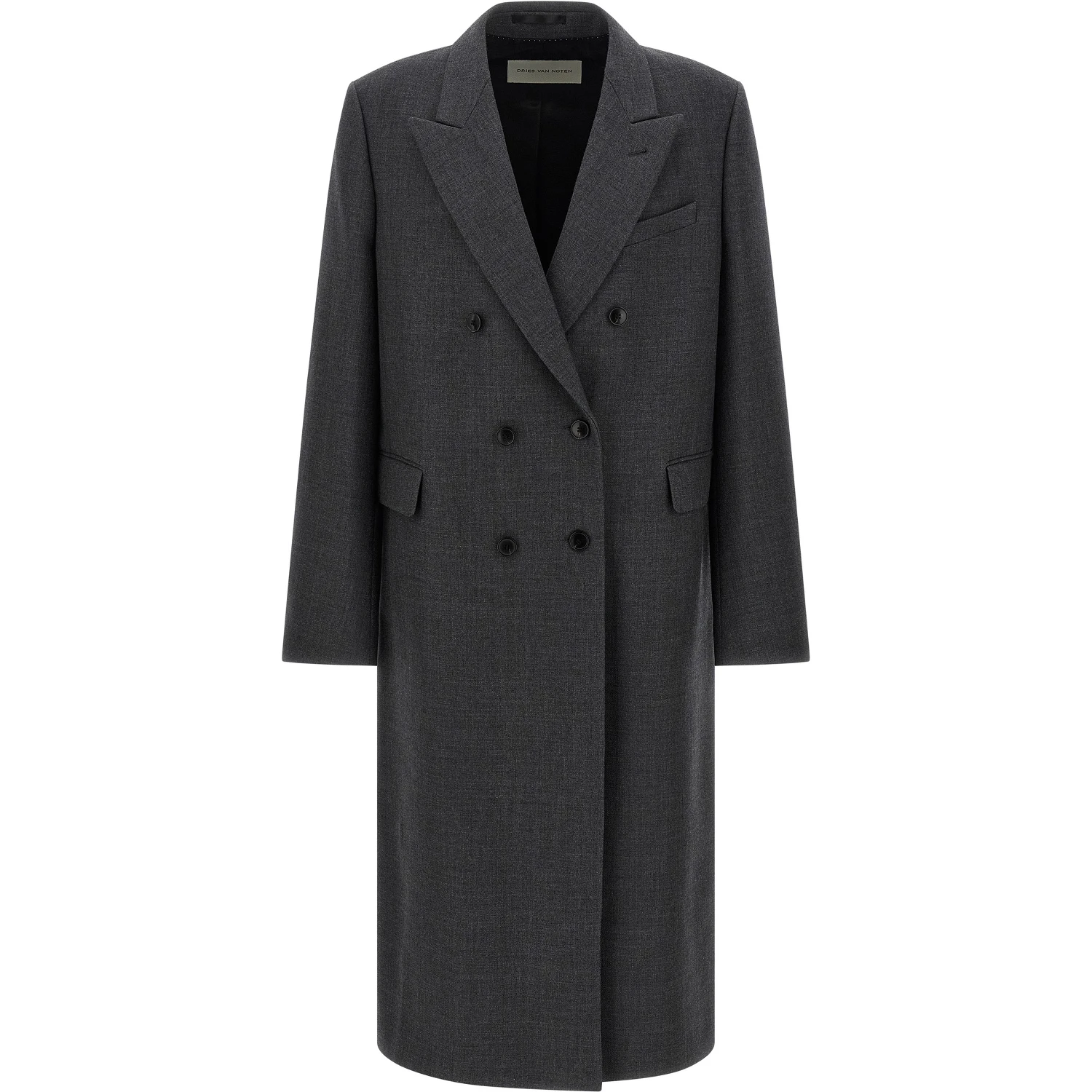 Gray Wool Coat