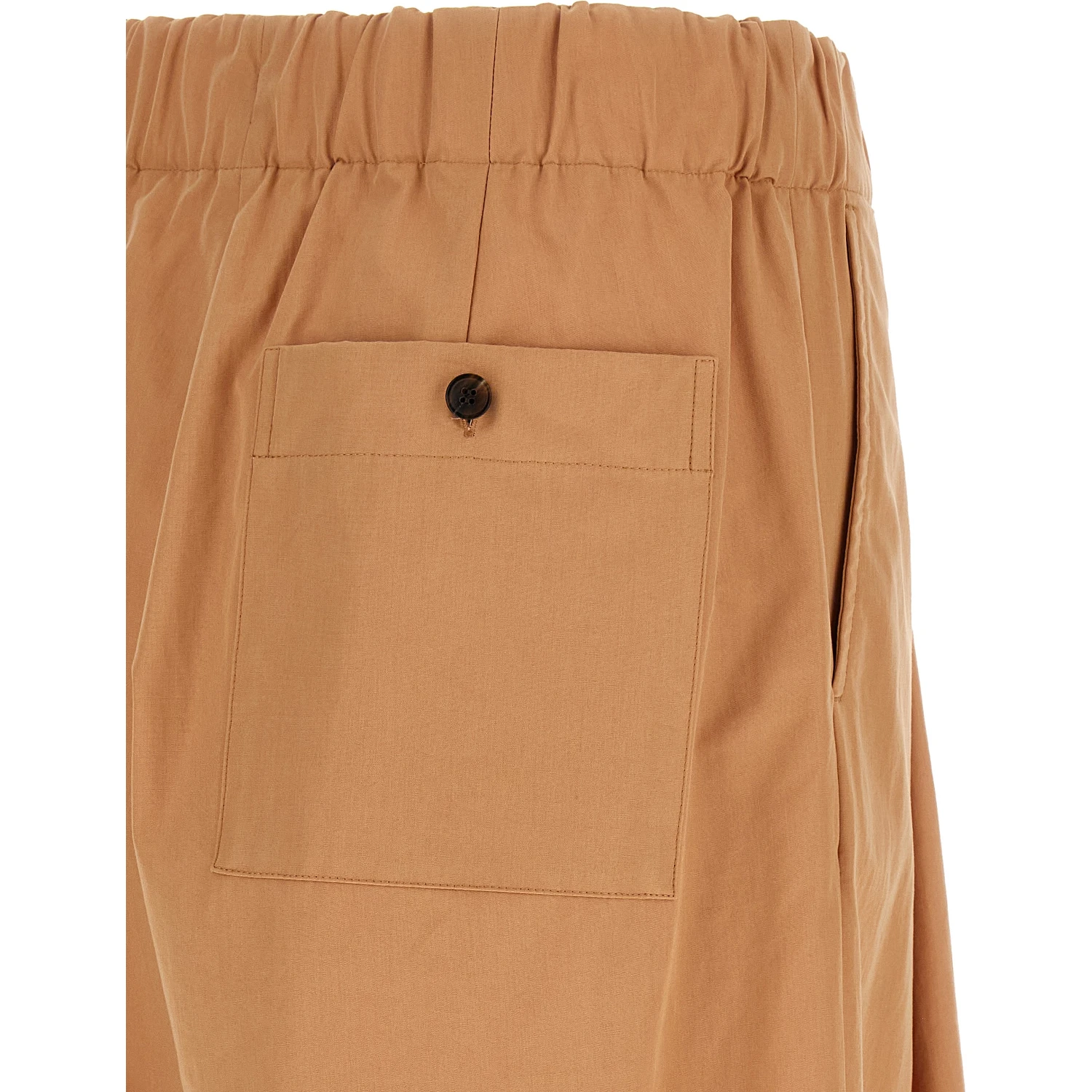 Multicolor Cotton Casual Pants