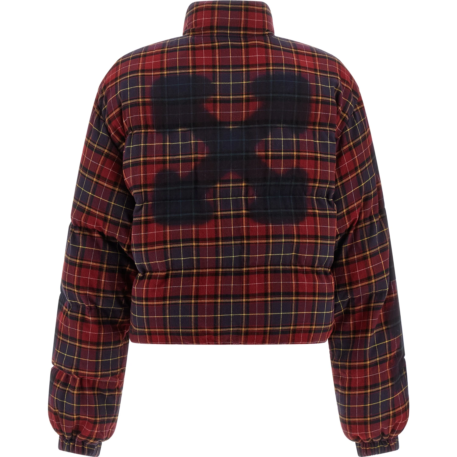 Bordeaux Cotton Full-Length Jacket