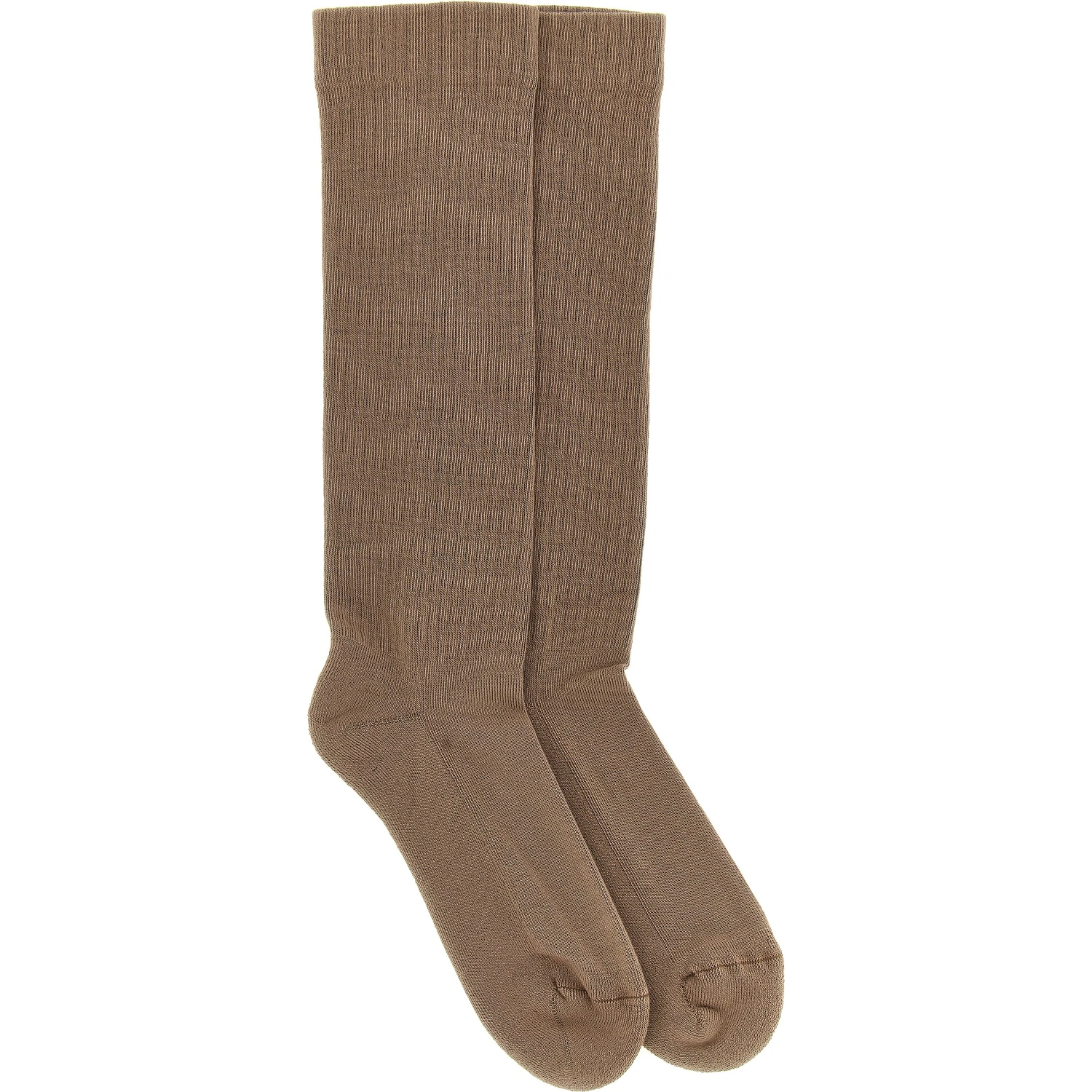 Beige Cotton Socks