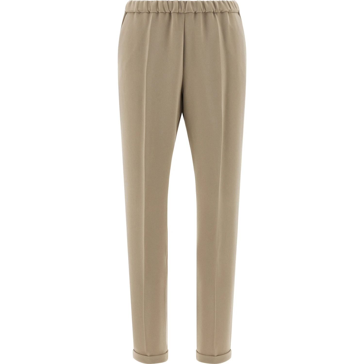 Beige Triacetate Casual Pants
