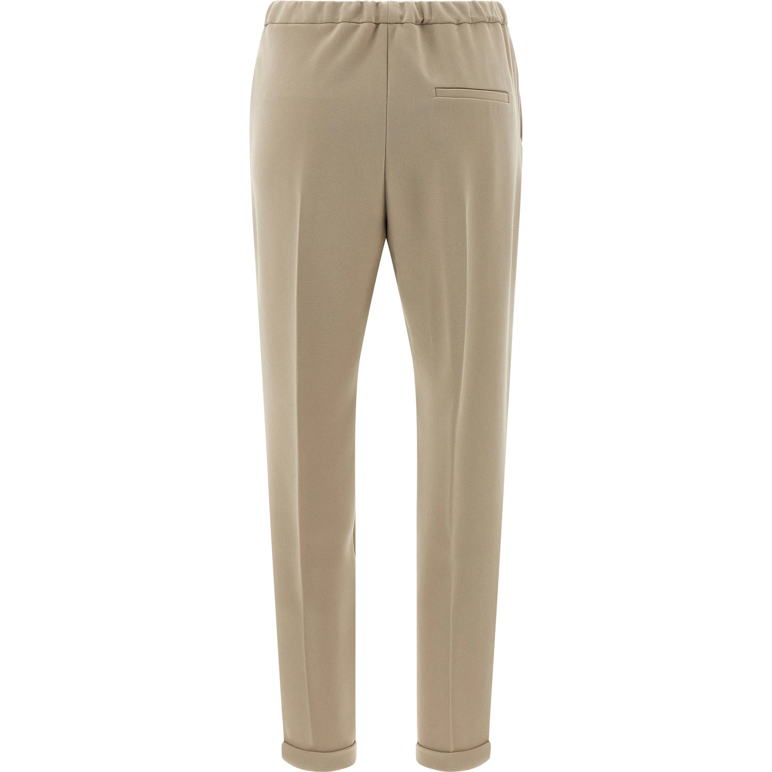 Beige Triacetate Casual Pants
