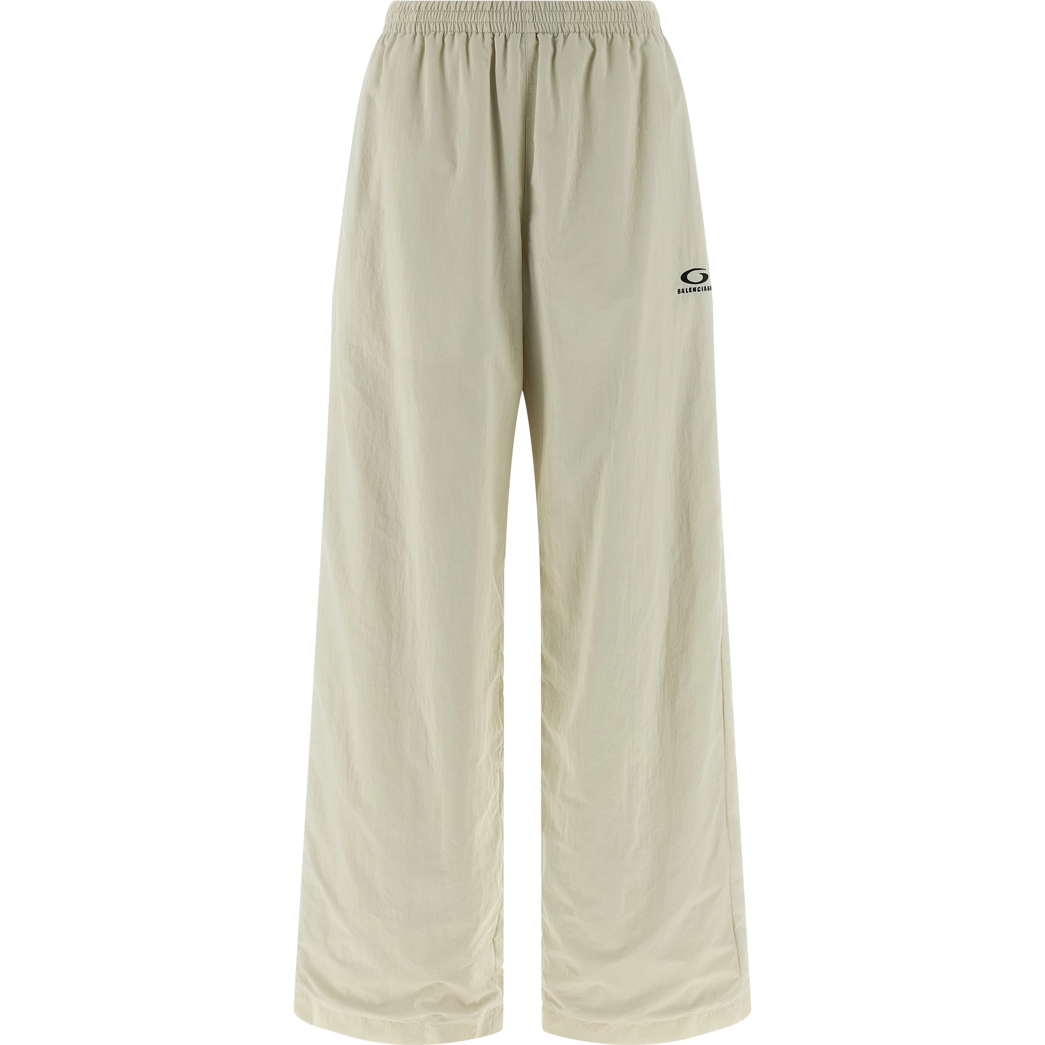 Beige Polyamide Joggers (Workout Pants)