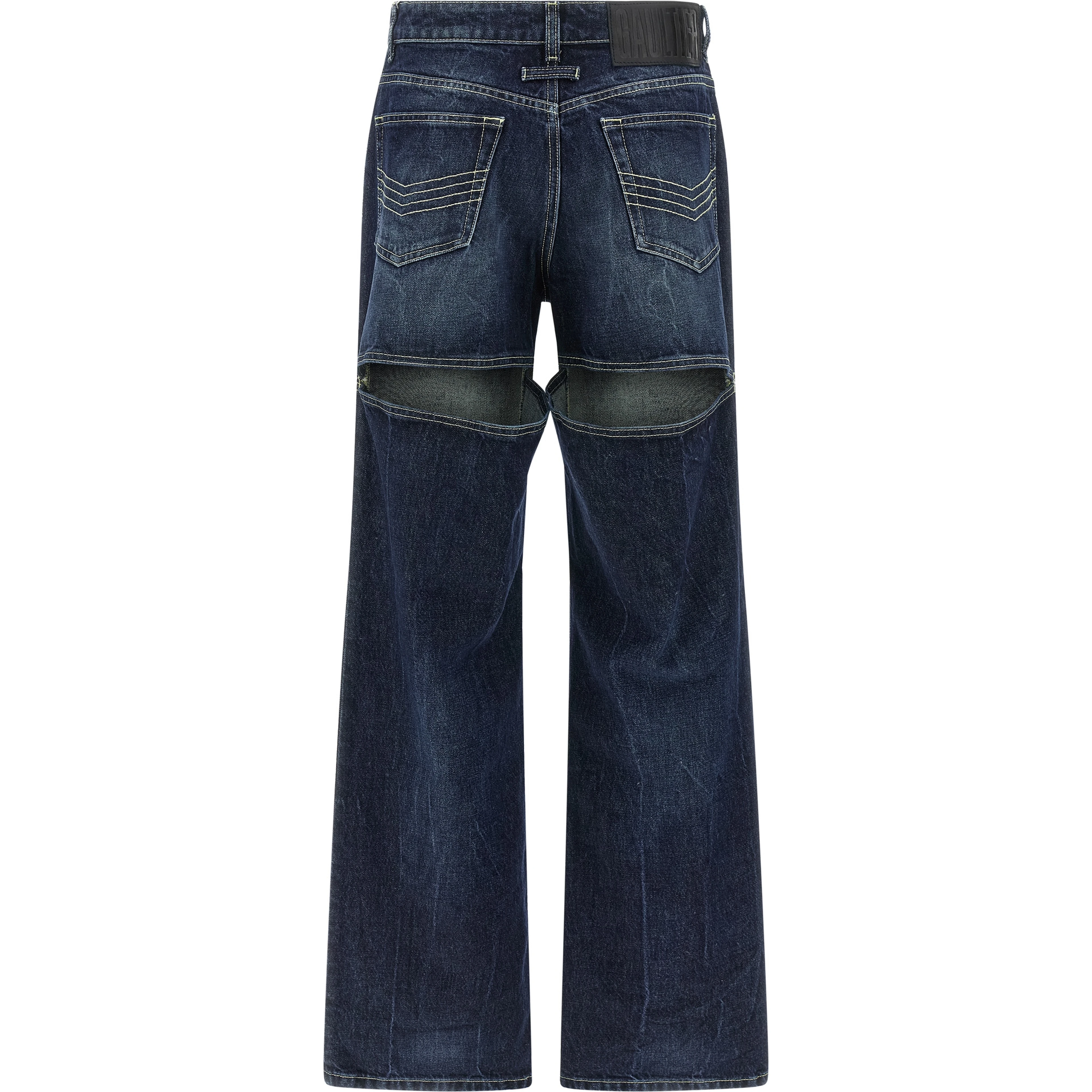 Blue Cotton Jeans Denim