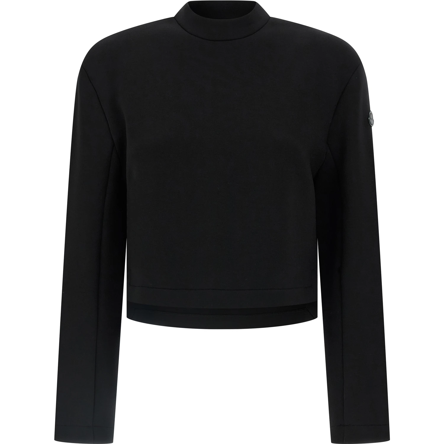 Black Viscose Sweatshirt