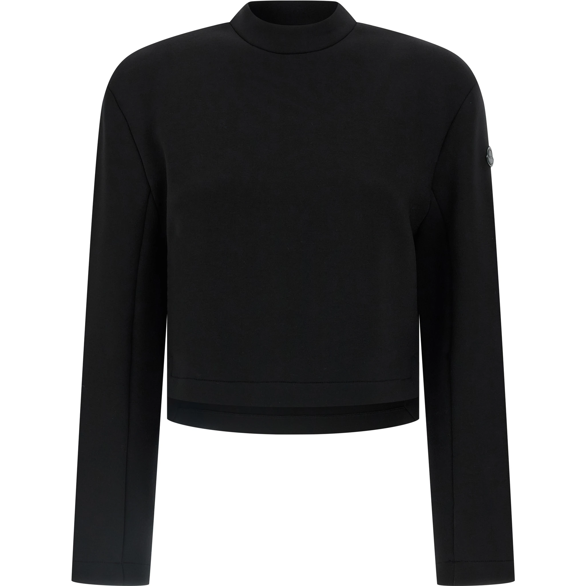 Black Viscose Sweatshirt