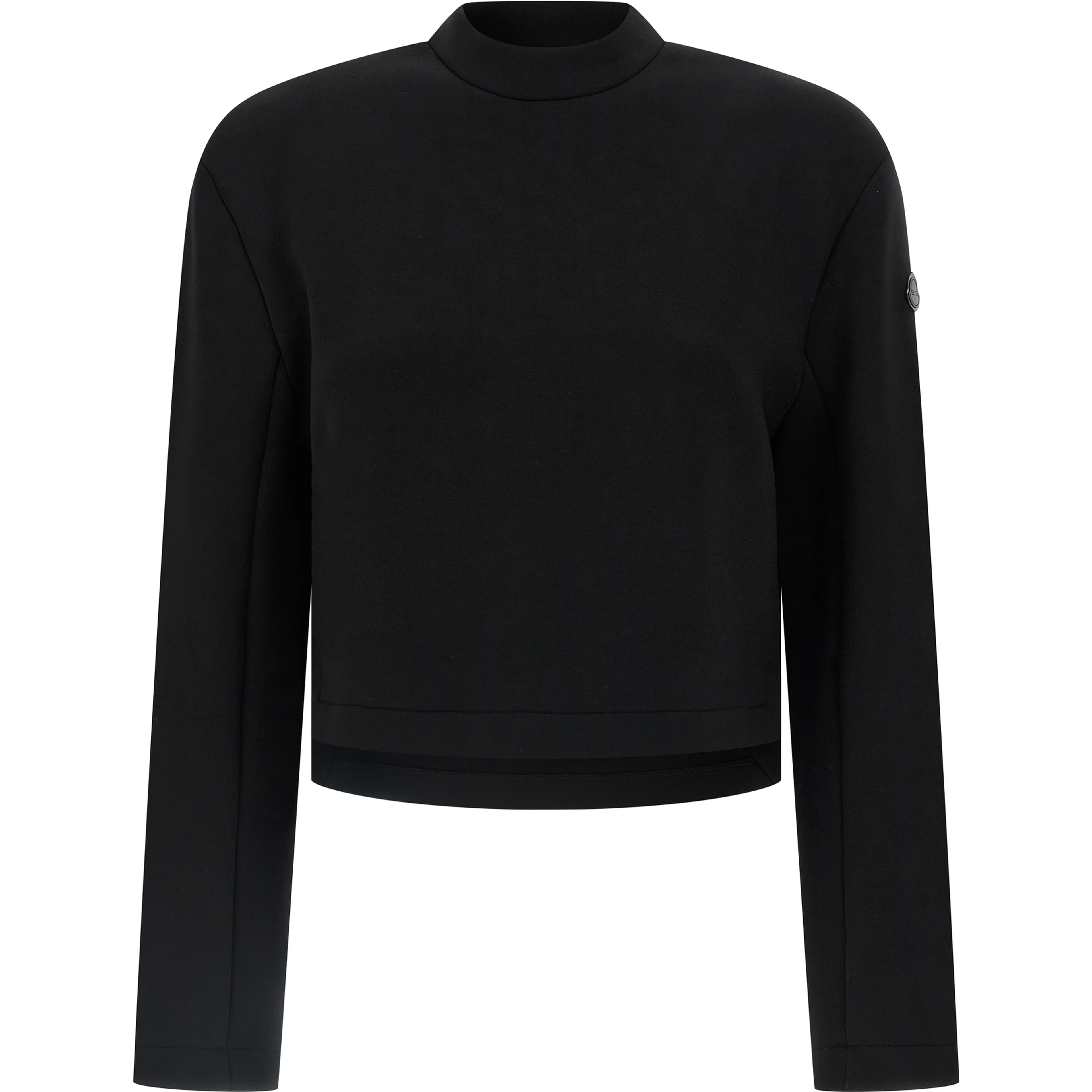 Black Viscose Sweatshirt