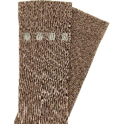 Beige Cotton Socks