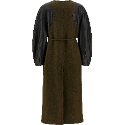 Bicolor Viscose Coat
