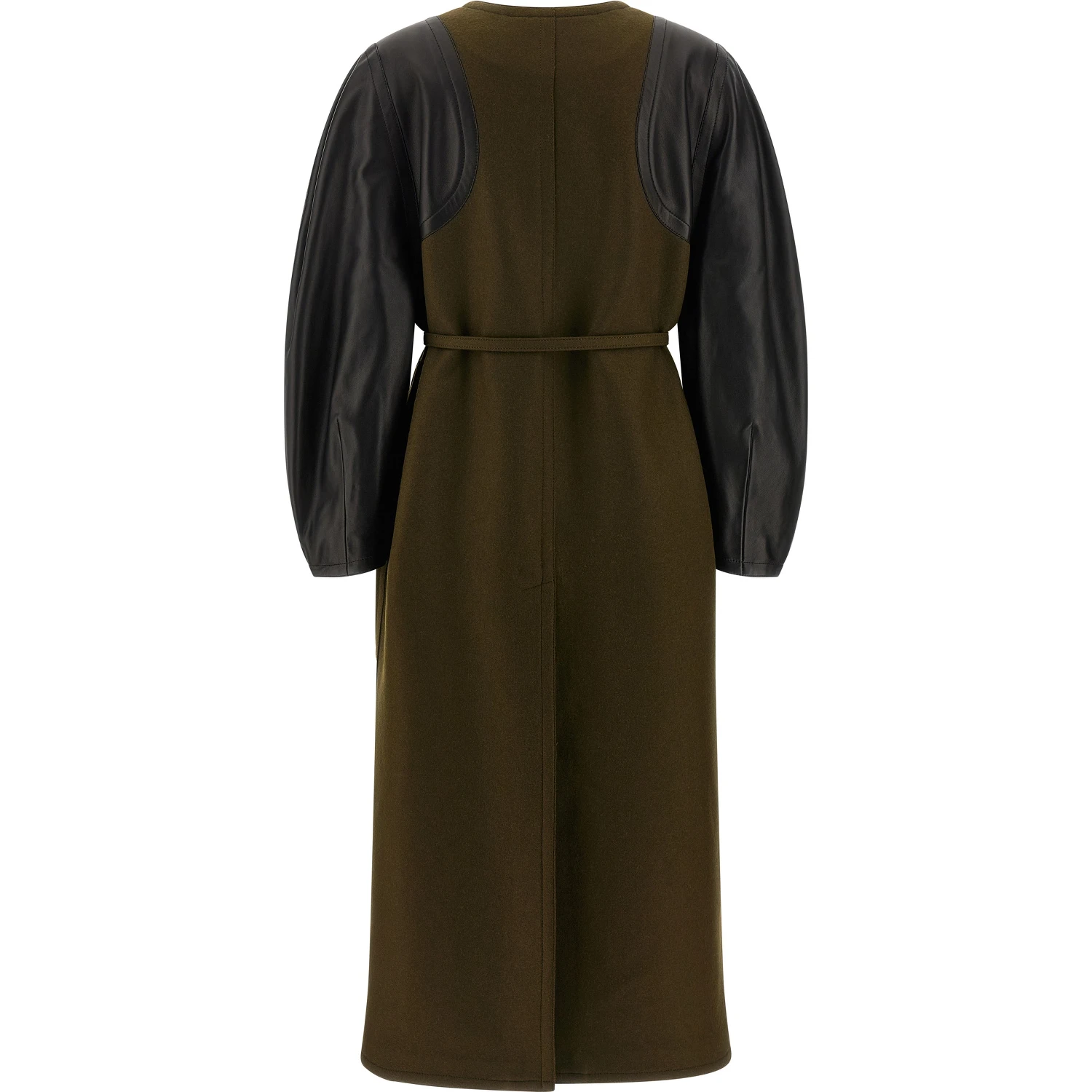 Bicolor Viscose Coat