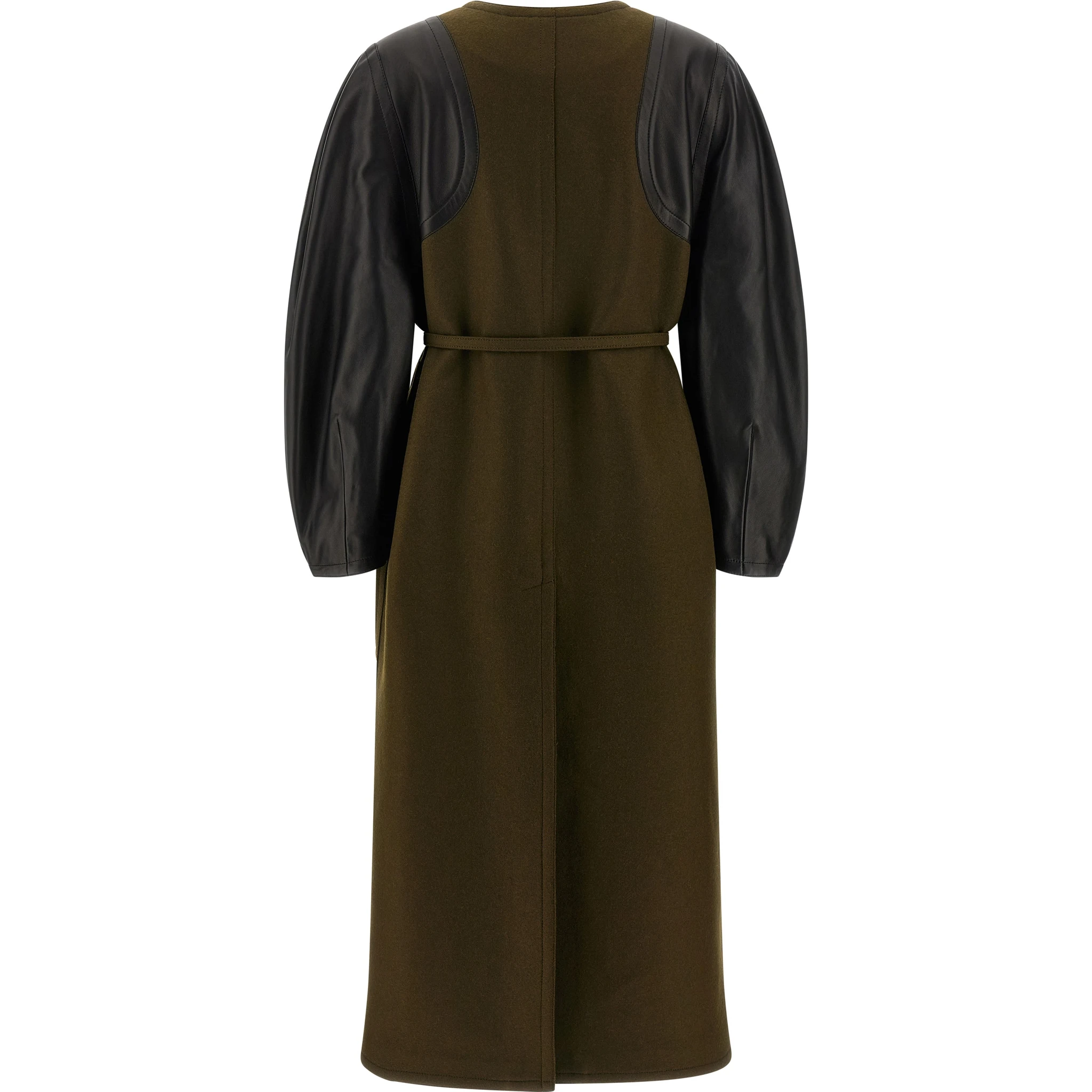 Bicolor Viscose Coat