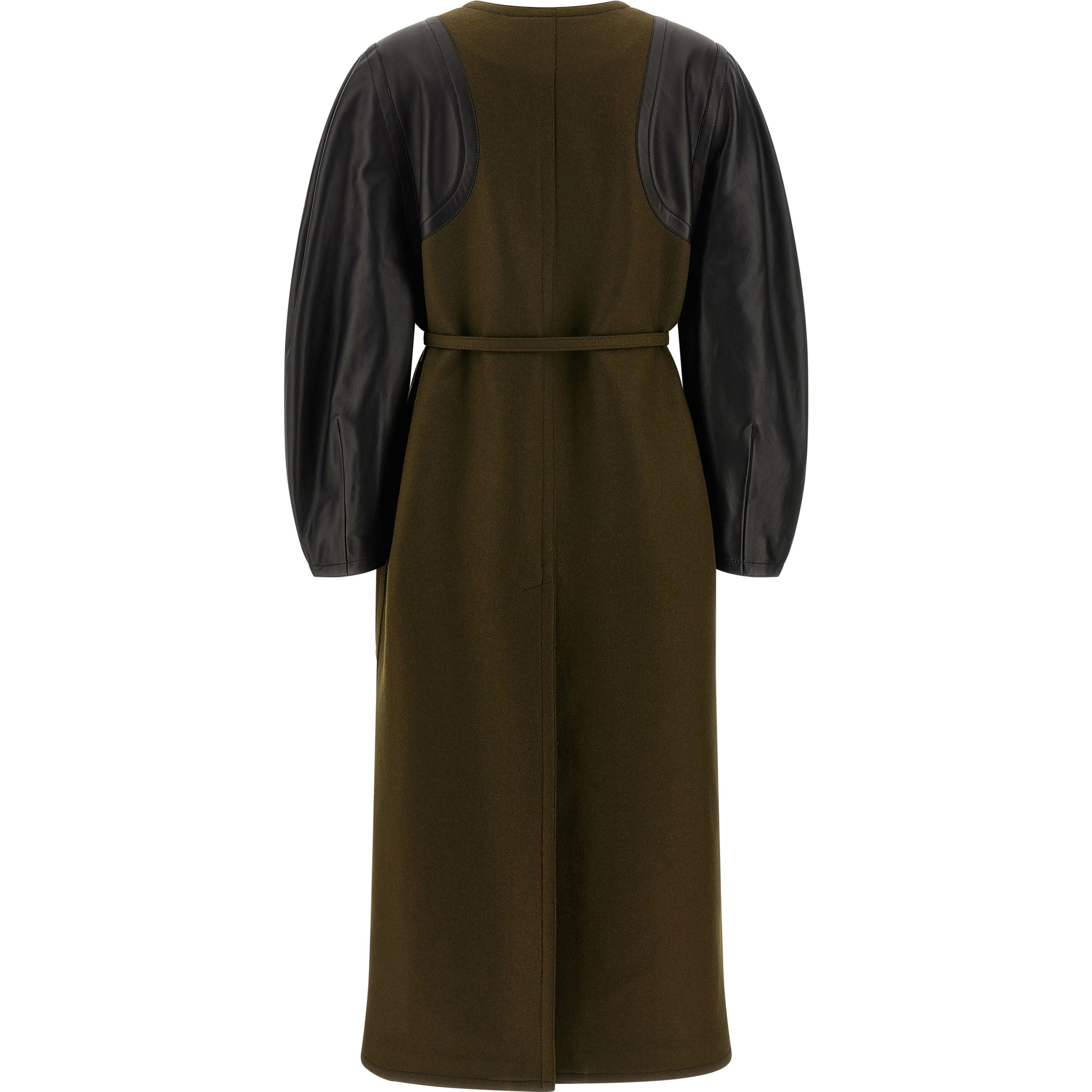Bicolor Viscose Coat