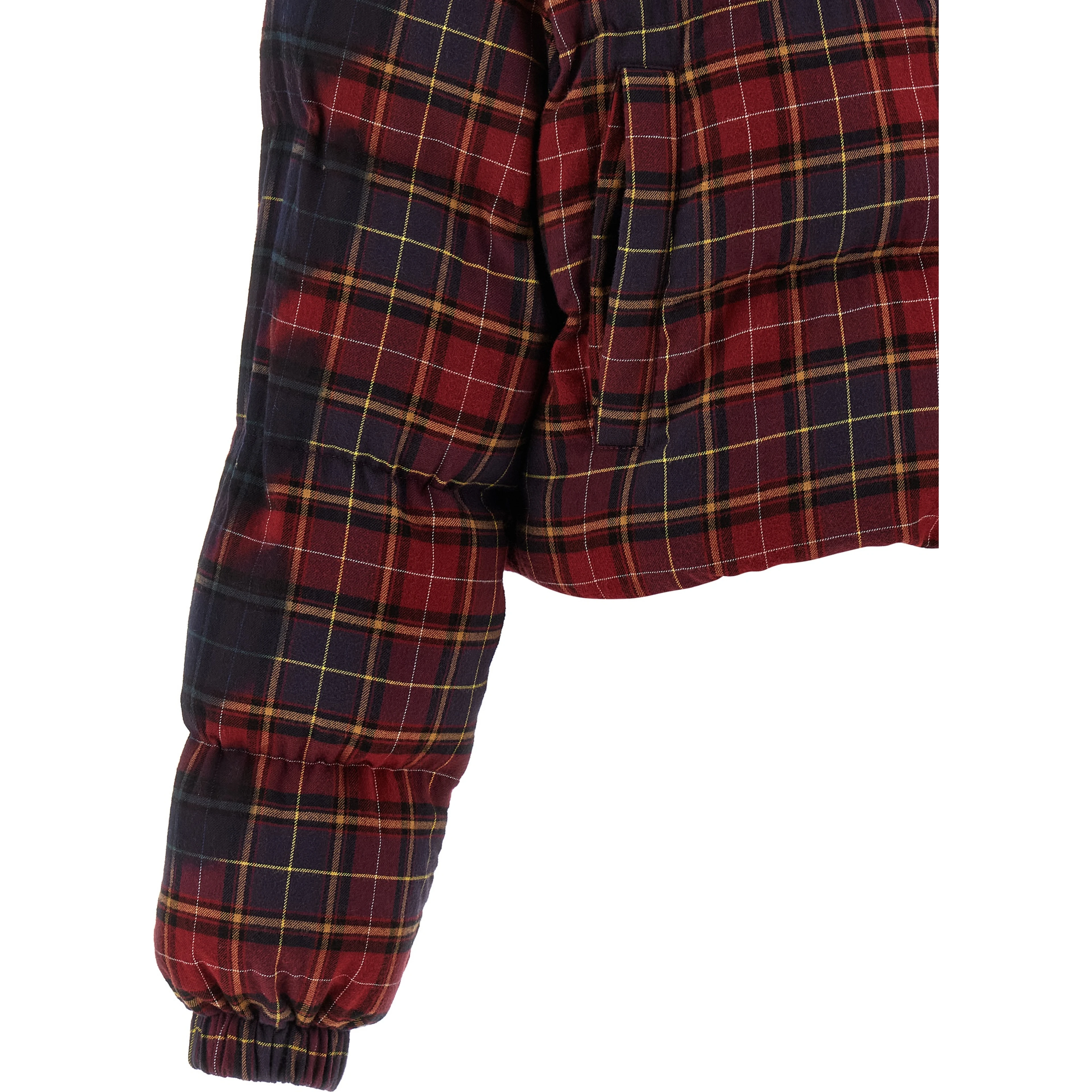 Bordeaux Cotton Full-Length Jacket
