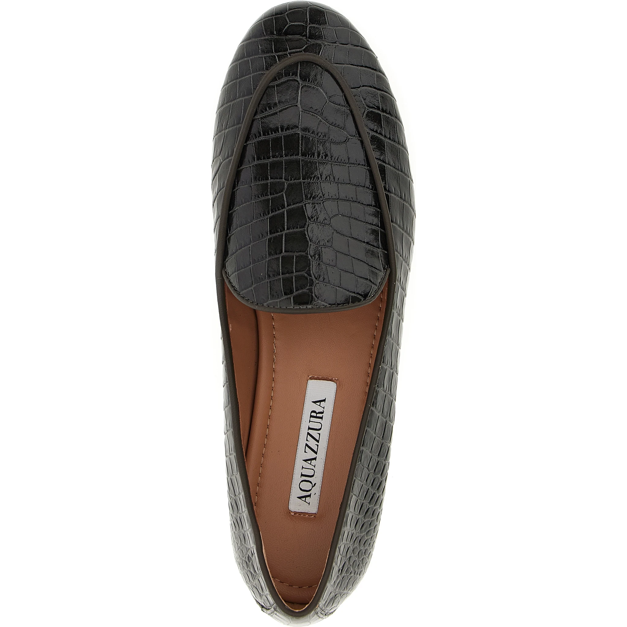 Black Calfskin Slip-On Loafers