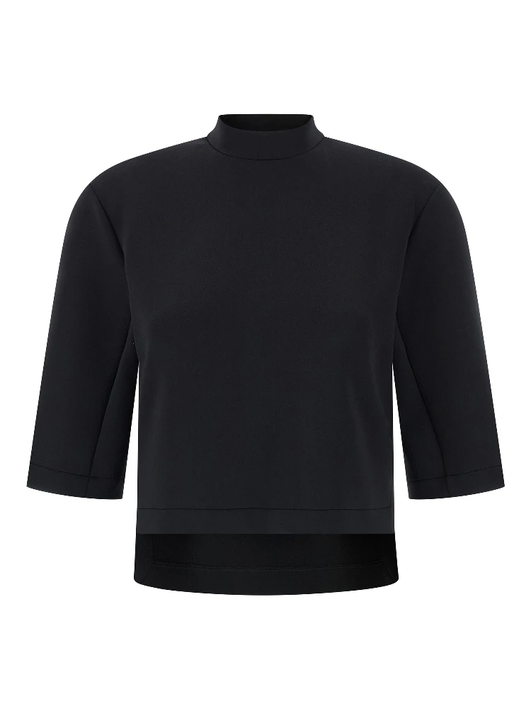 Black Polyester Top