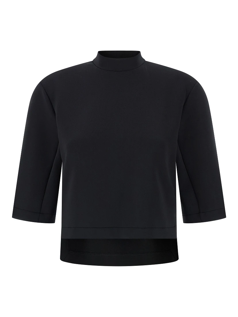 Black Polyester Top