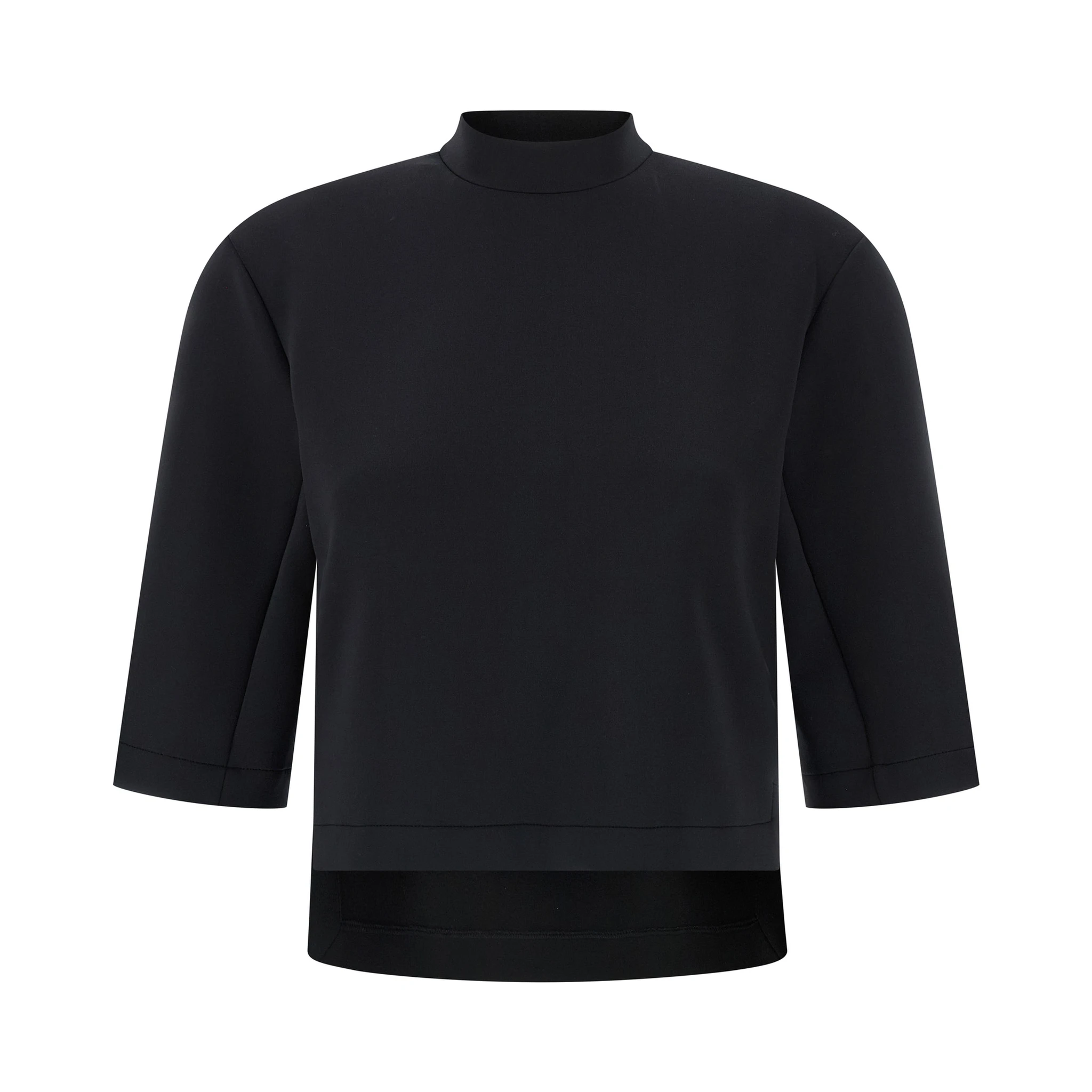 Black Polyester Top