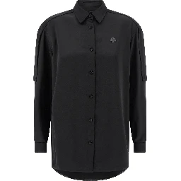 Black Polyester Blouse