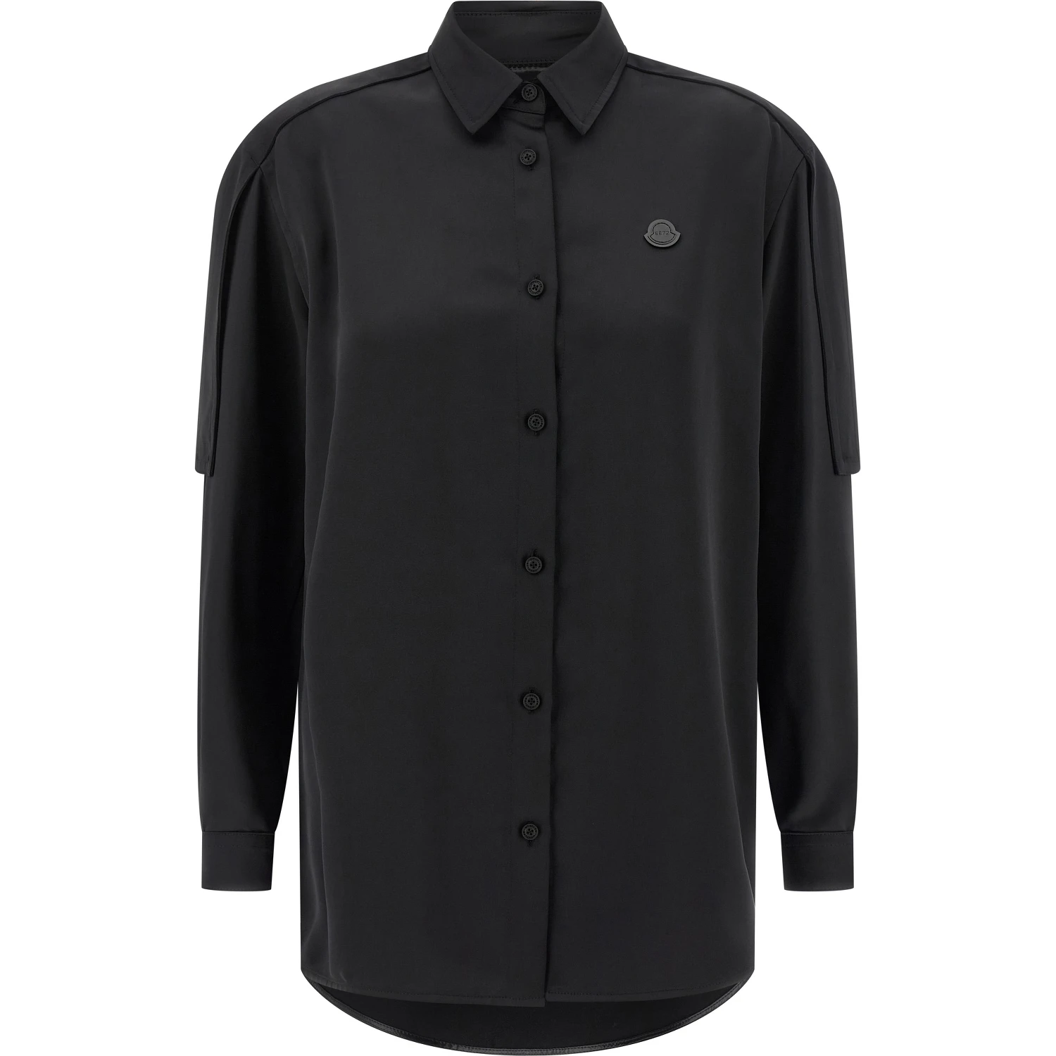 Black Polyester Blouse