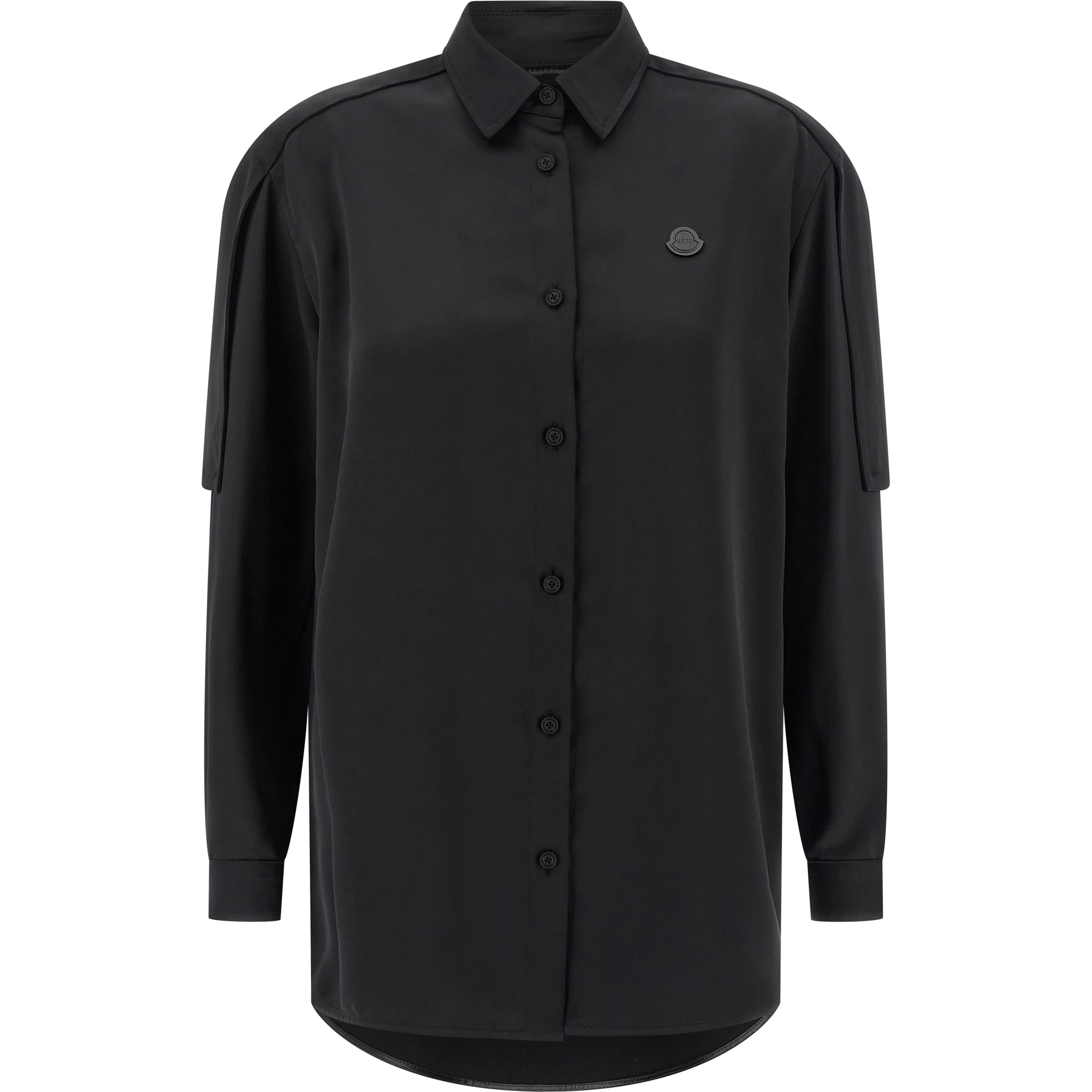 Black Polyester Blouse