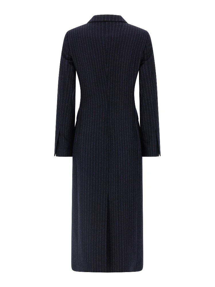Blue Virgin Wool Coat alternative