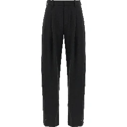 Black Polyester Dress Pants