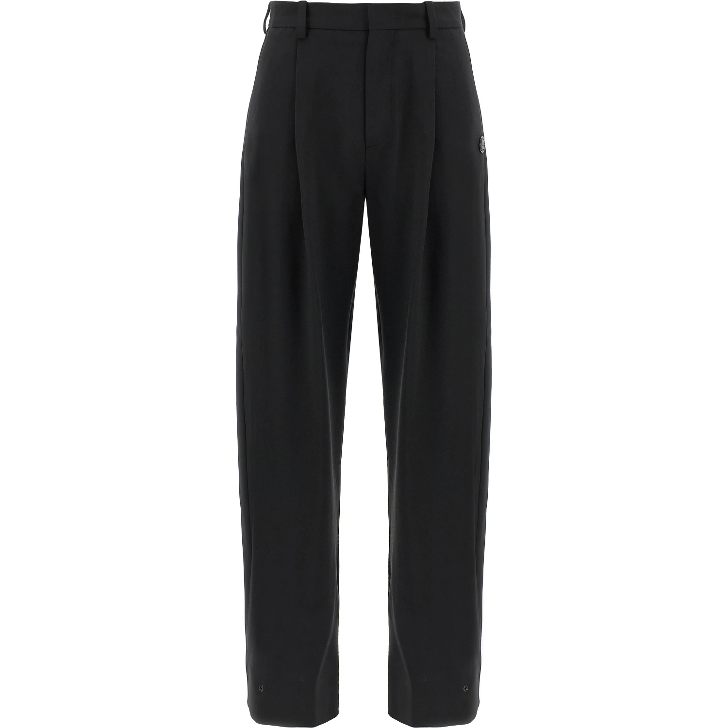 Black Polyester Dress Pants