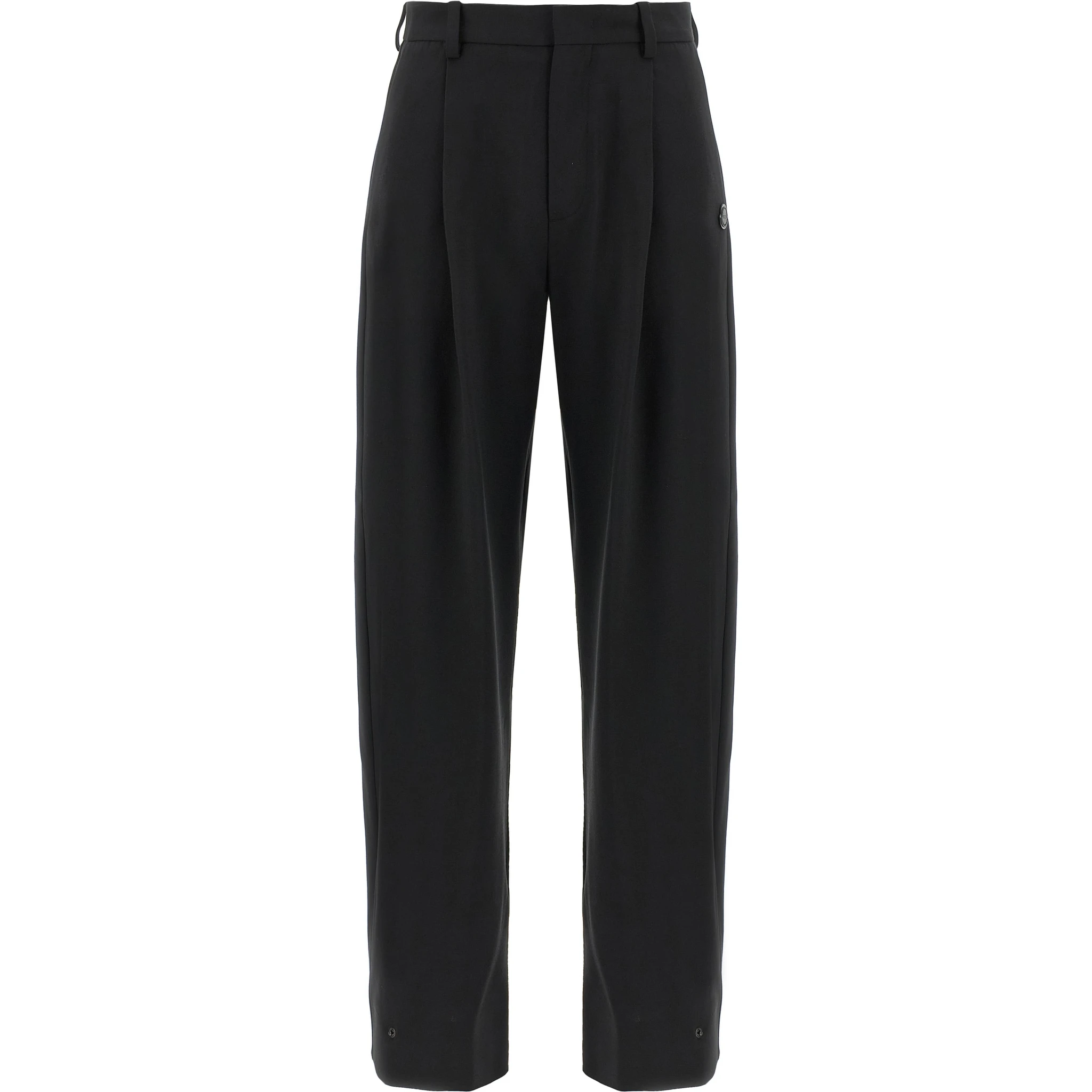 Black Polyester Dress Pants