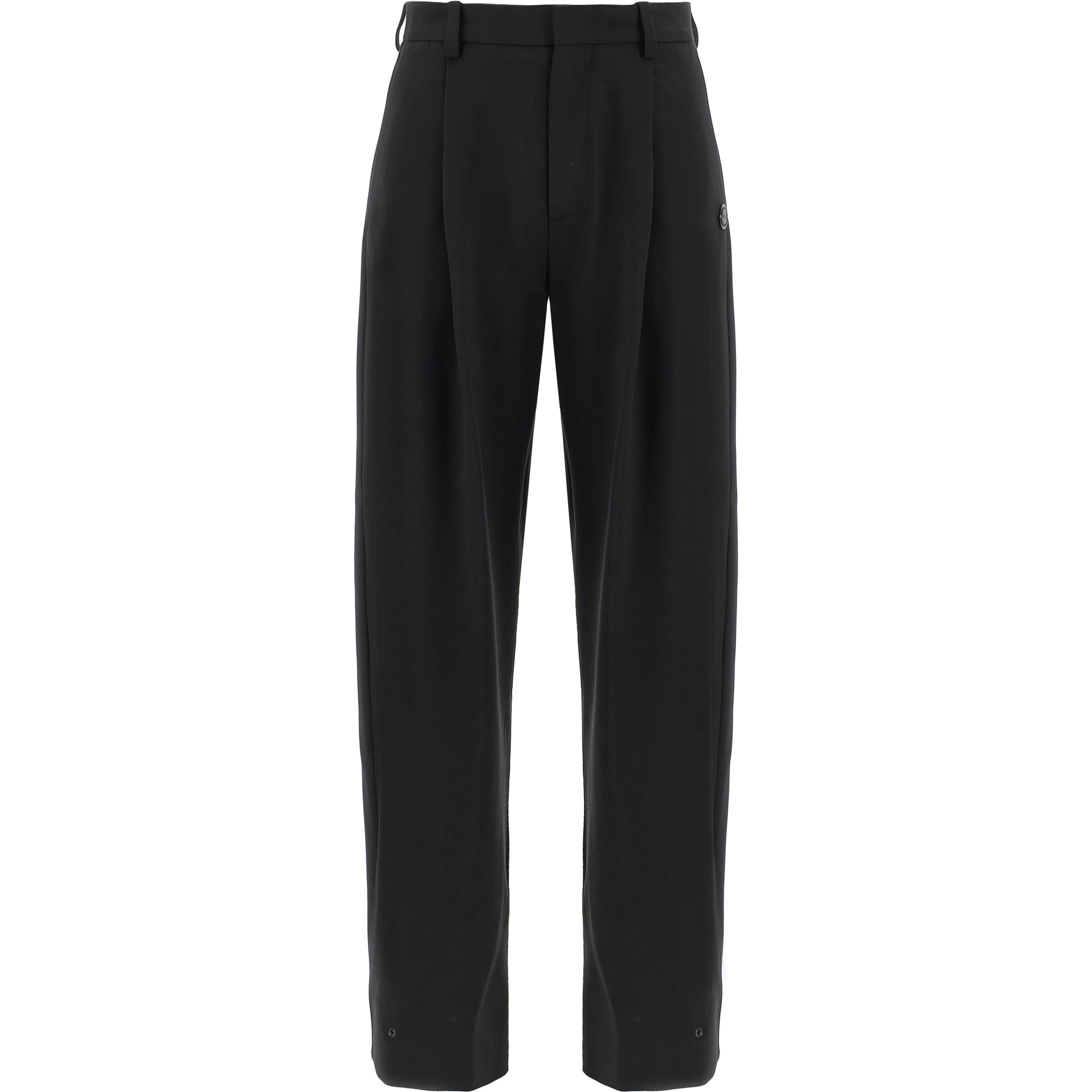 Black Polyester Dress Pants
