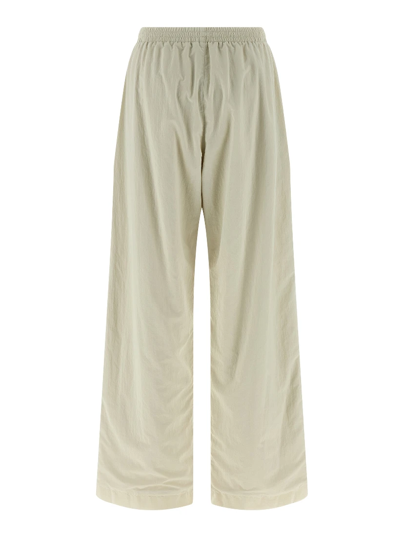 Beige Polyamide Joggers (Workout Pants)