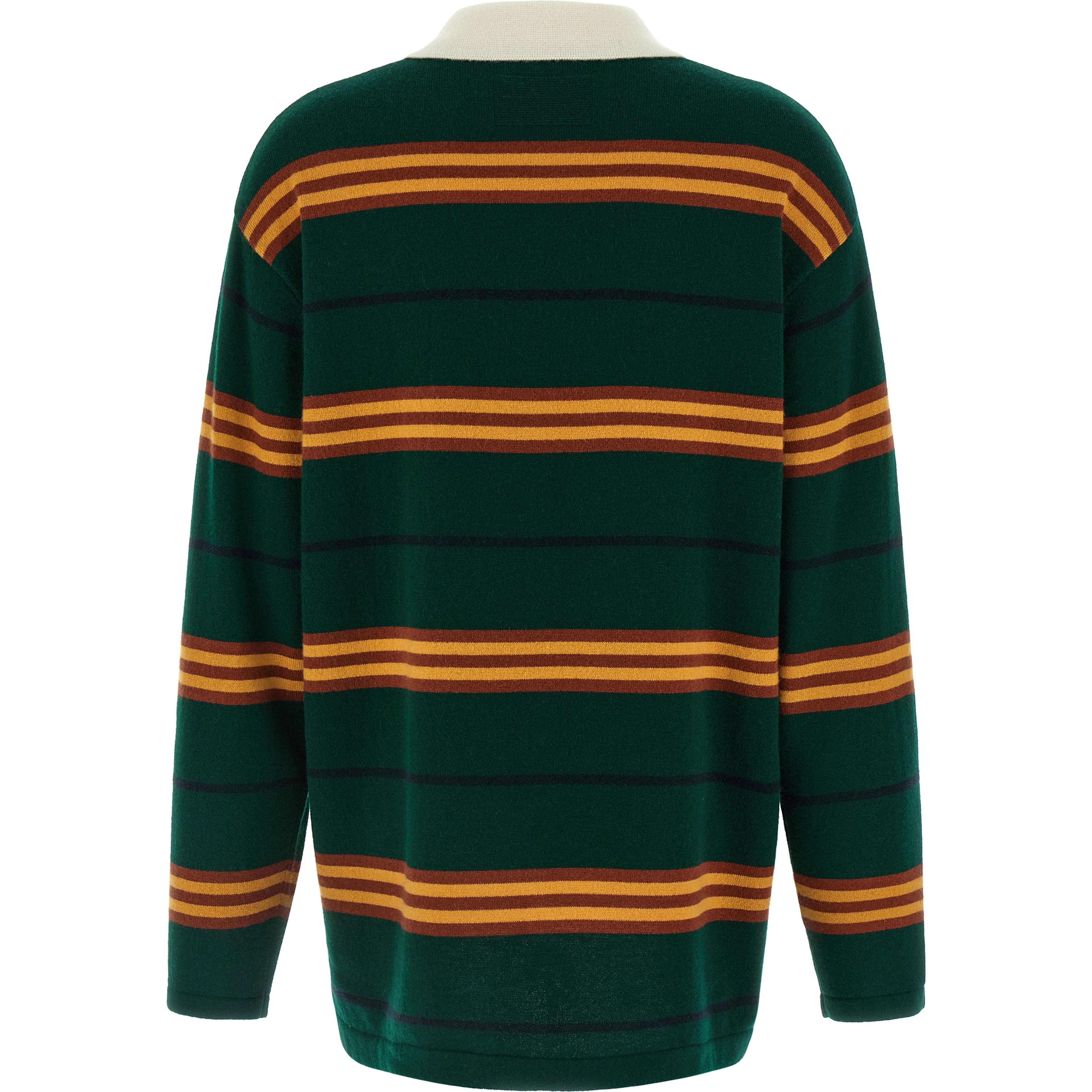 Bicolor Cashmere Polo Shirt