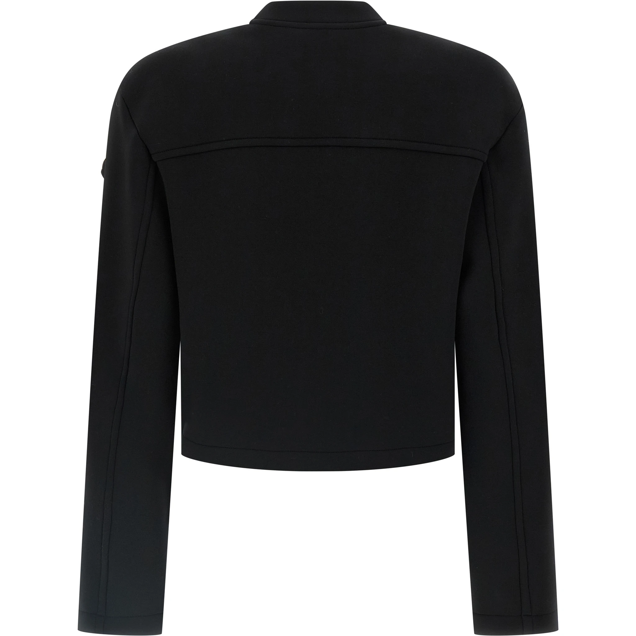 Black Viscose Sweatshirt