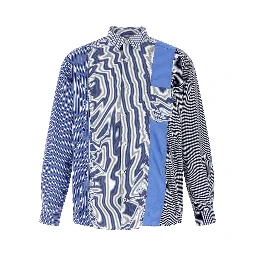 Blue Cotton Blouse