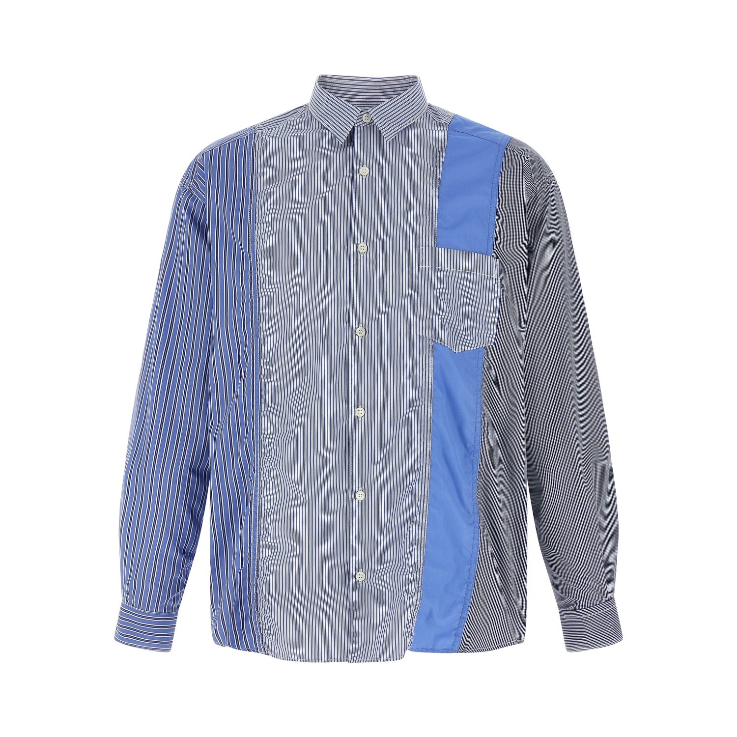 Blue Cotton Blouse