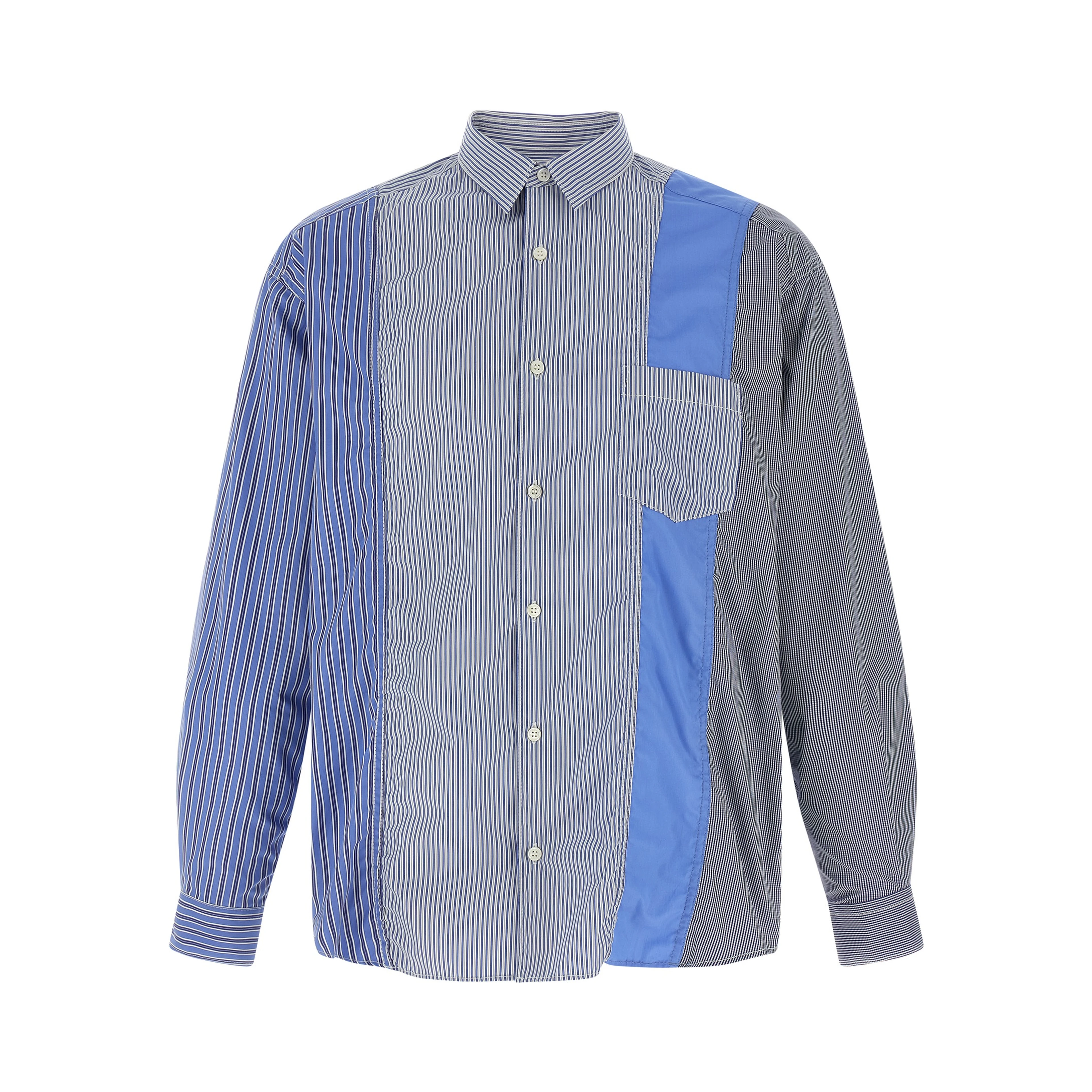 Blue Cotton Blouse