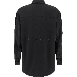 Black Polyester Blouse