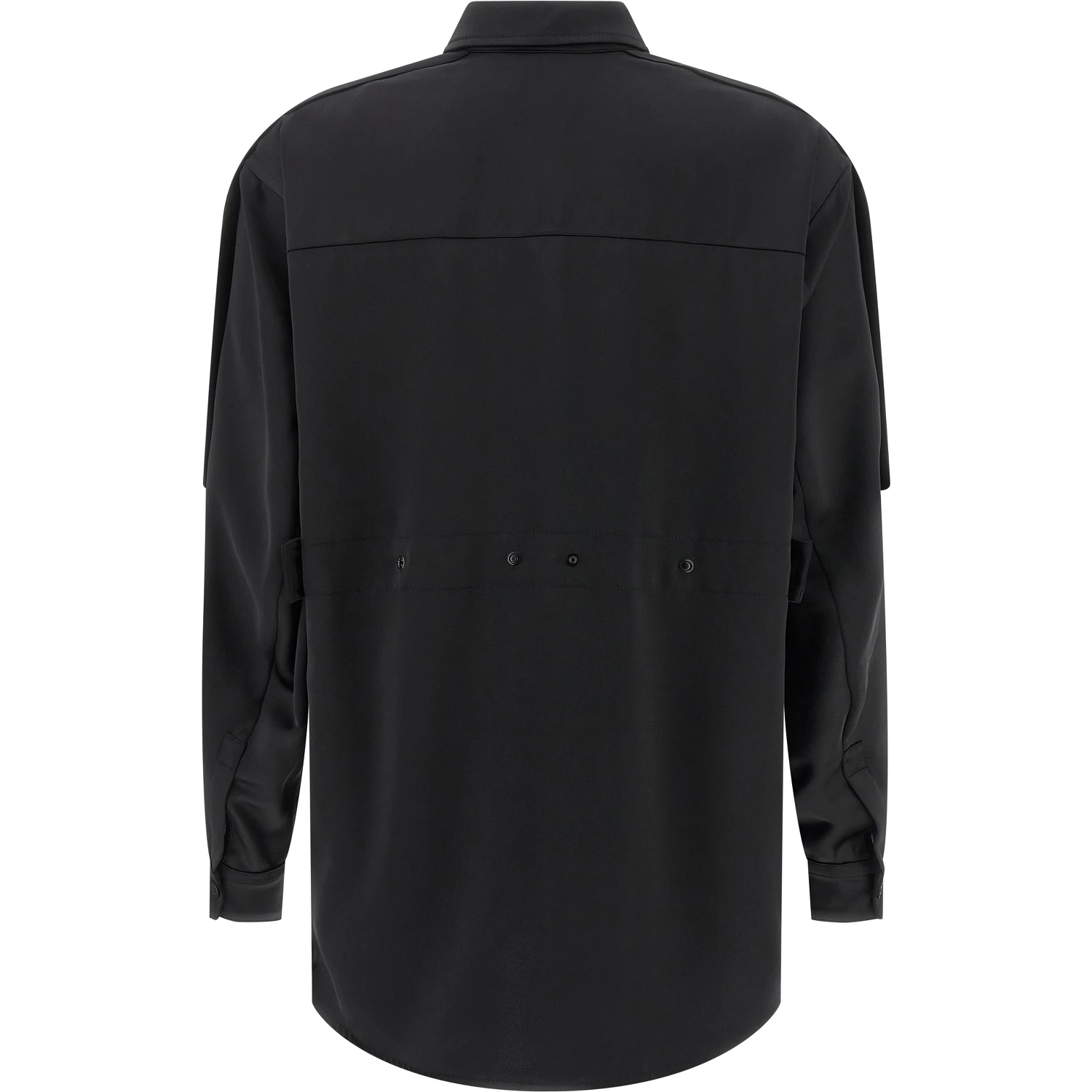 Black Polyester Blouse