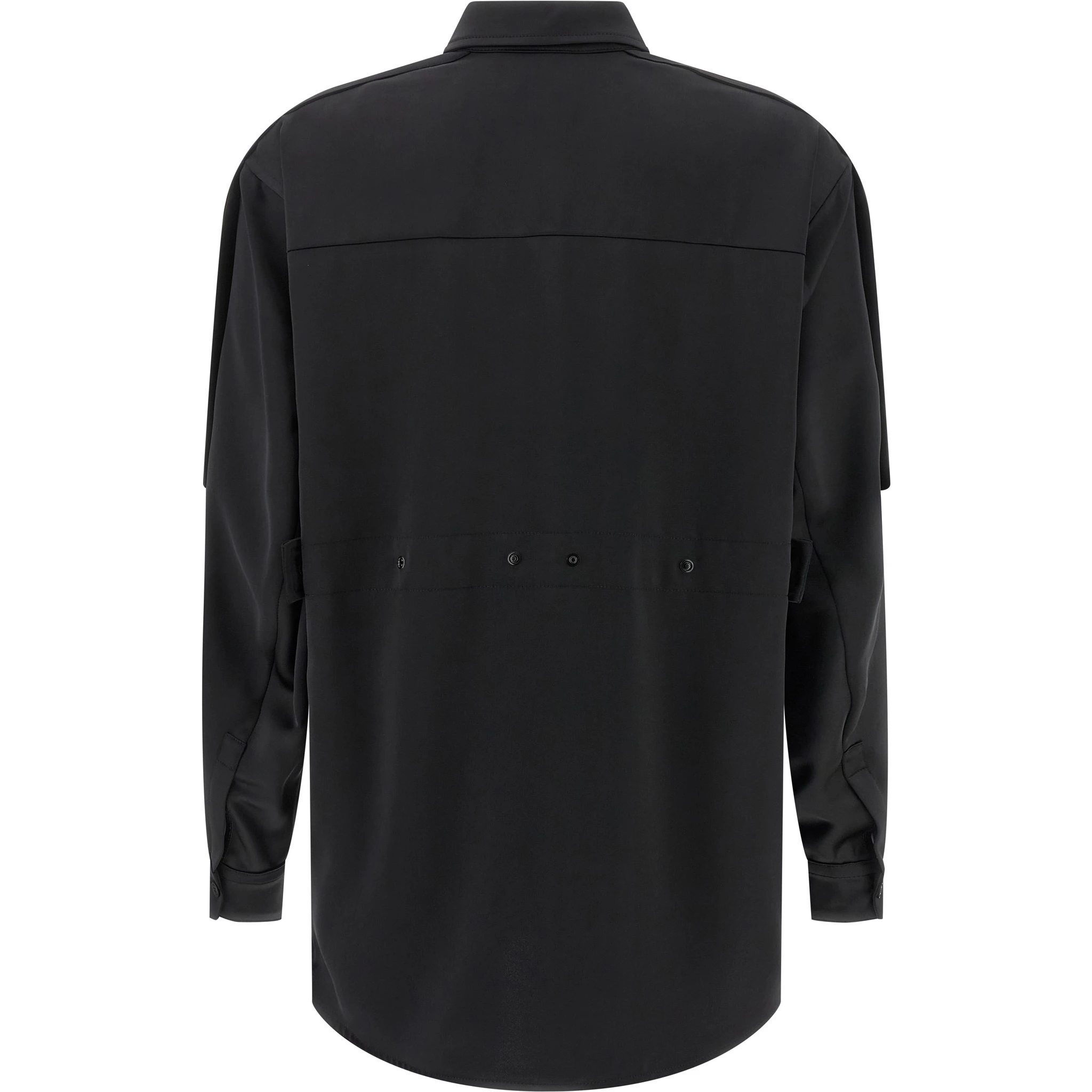 Black Polyester Blouse