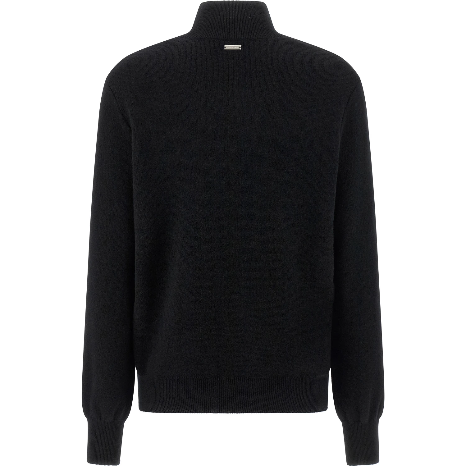 Black Virgin Wool Cardigan