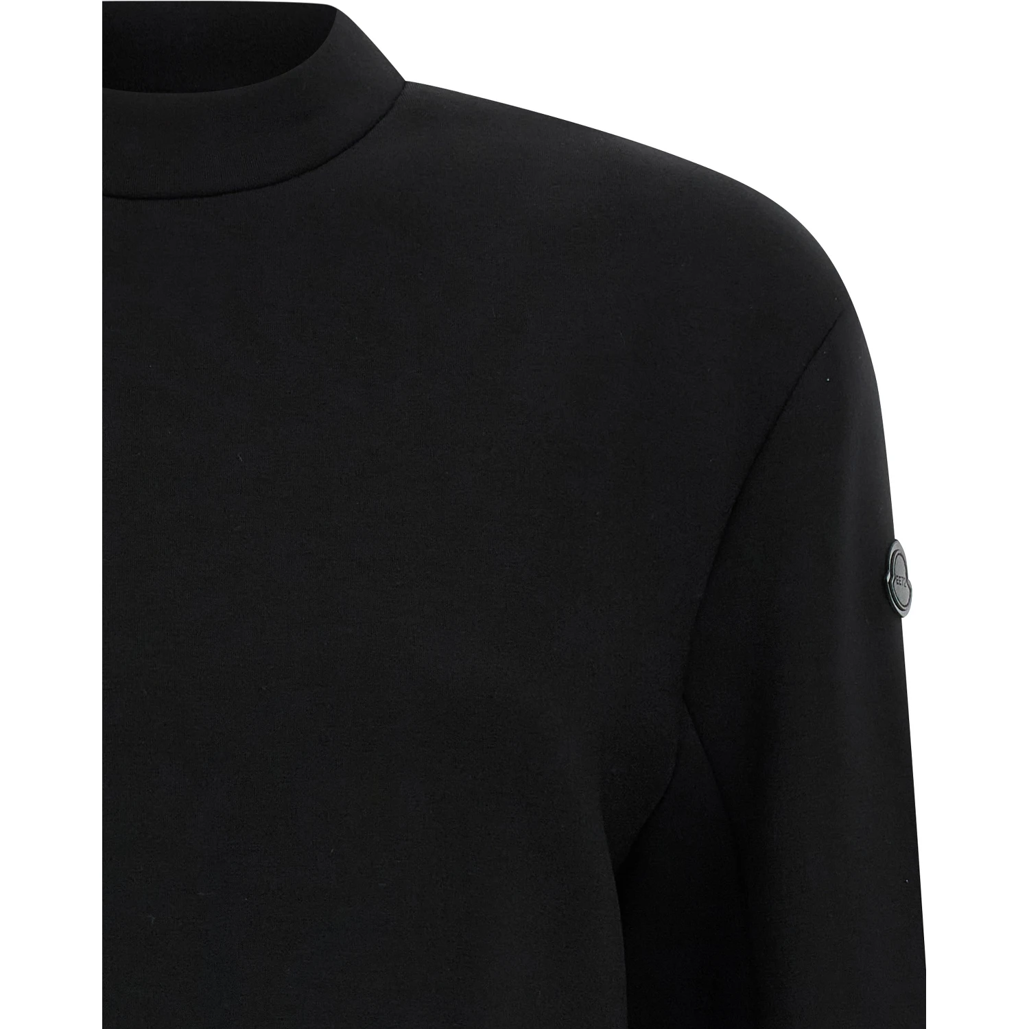 Black Viscose Sweatshirt