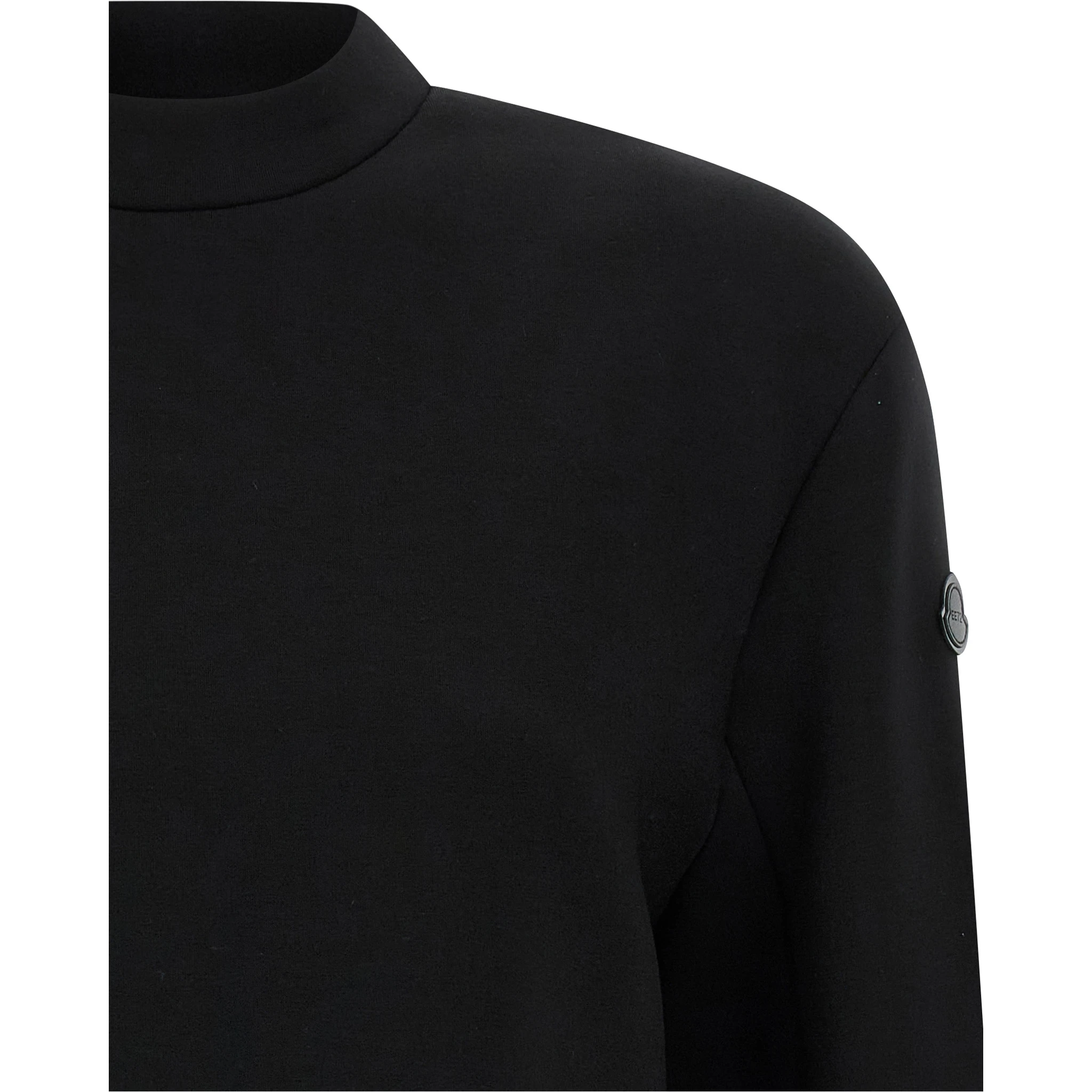 Black Viscose Sweatshirt