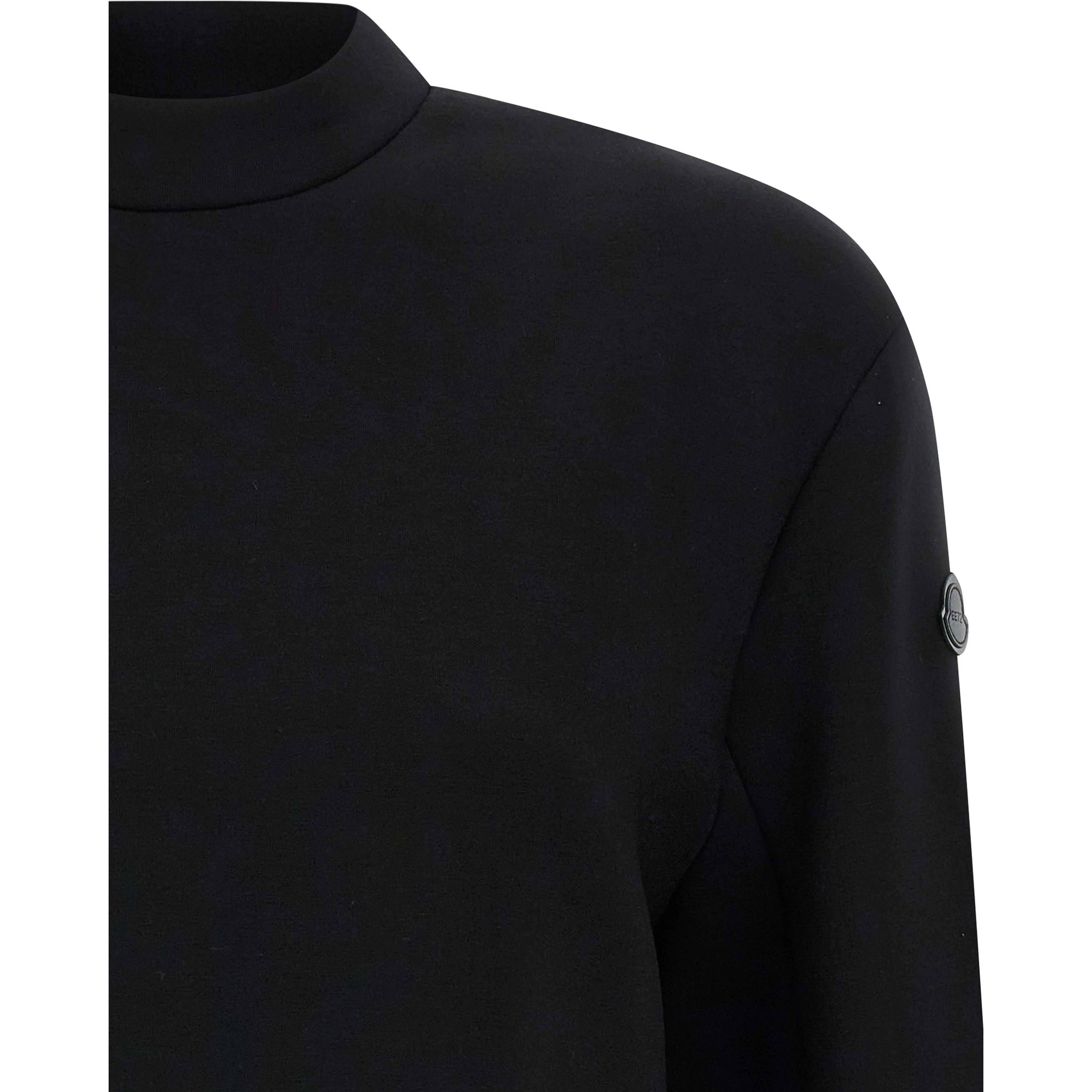Black Viscose Sweatshirt