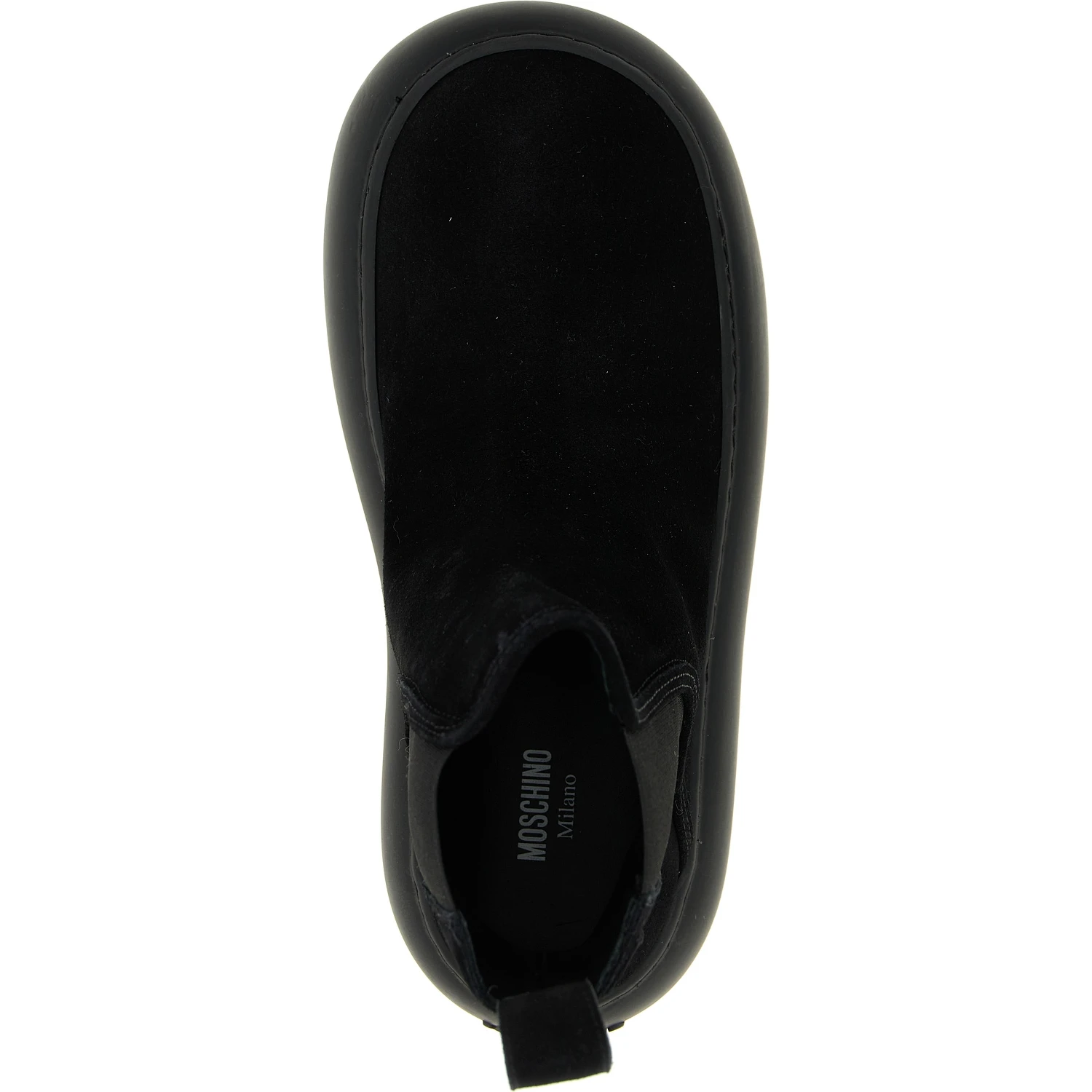Black Calfskin Chelsea Boots