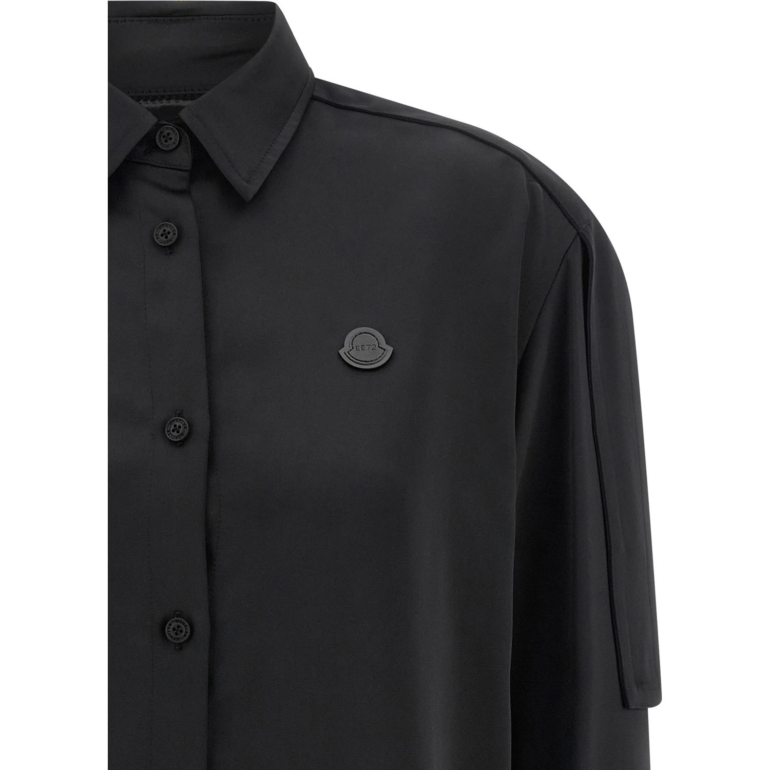 Black Polyester Blouse
