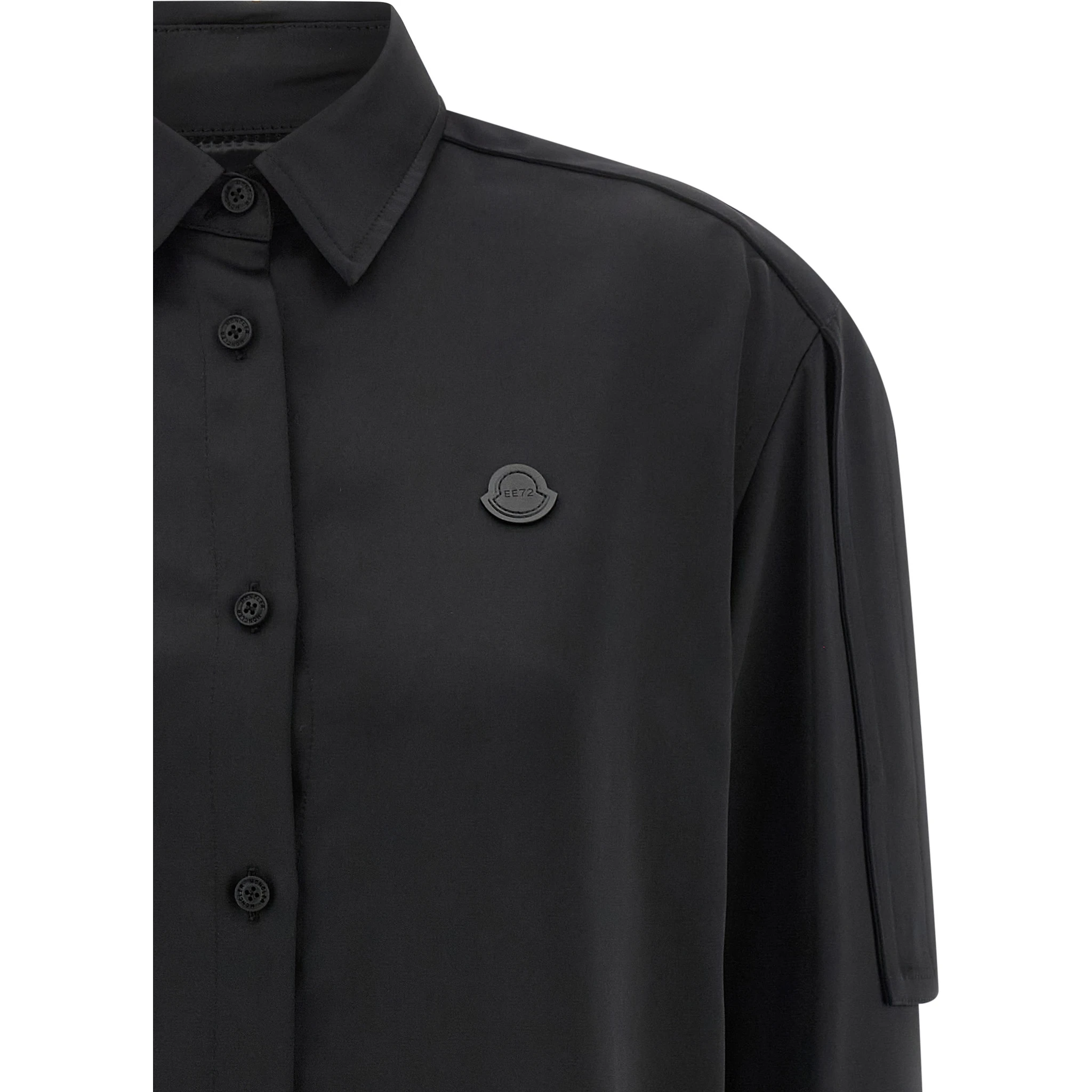 Black Polyester Blouse