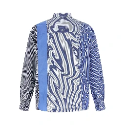 Blue Cotton Blouse