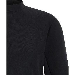 Black Polyester Top
