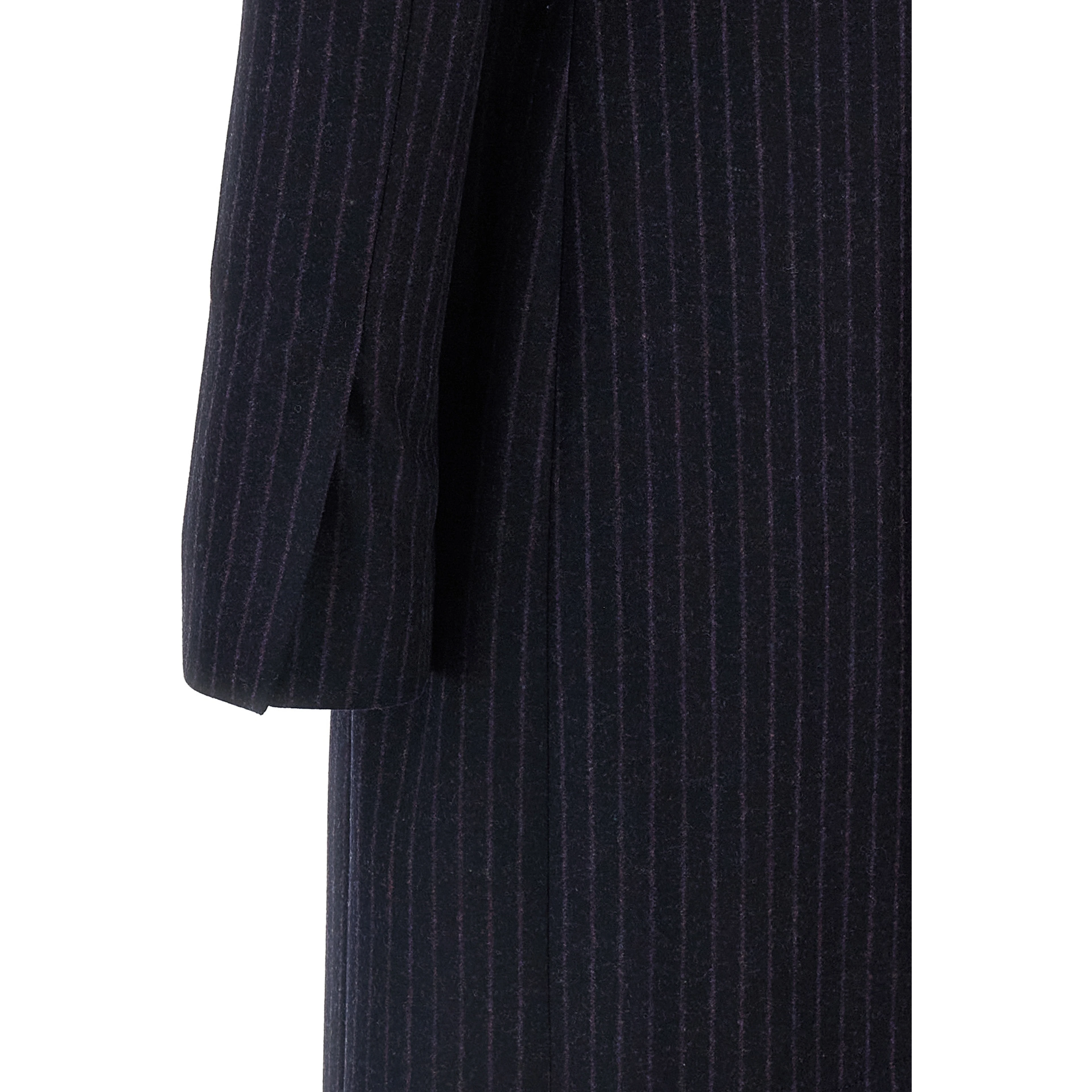 Blue Virgin Wool Coat