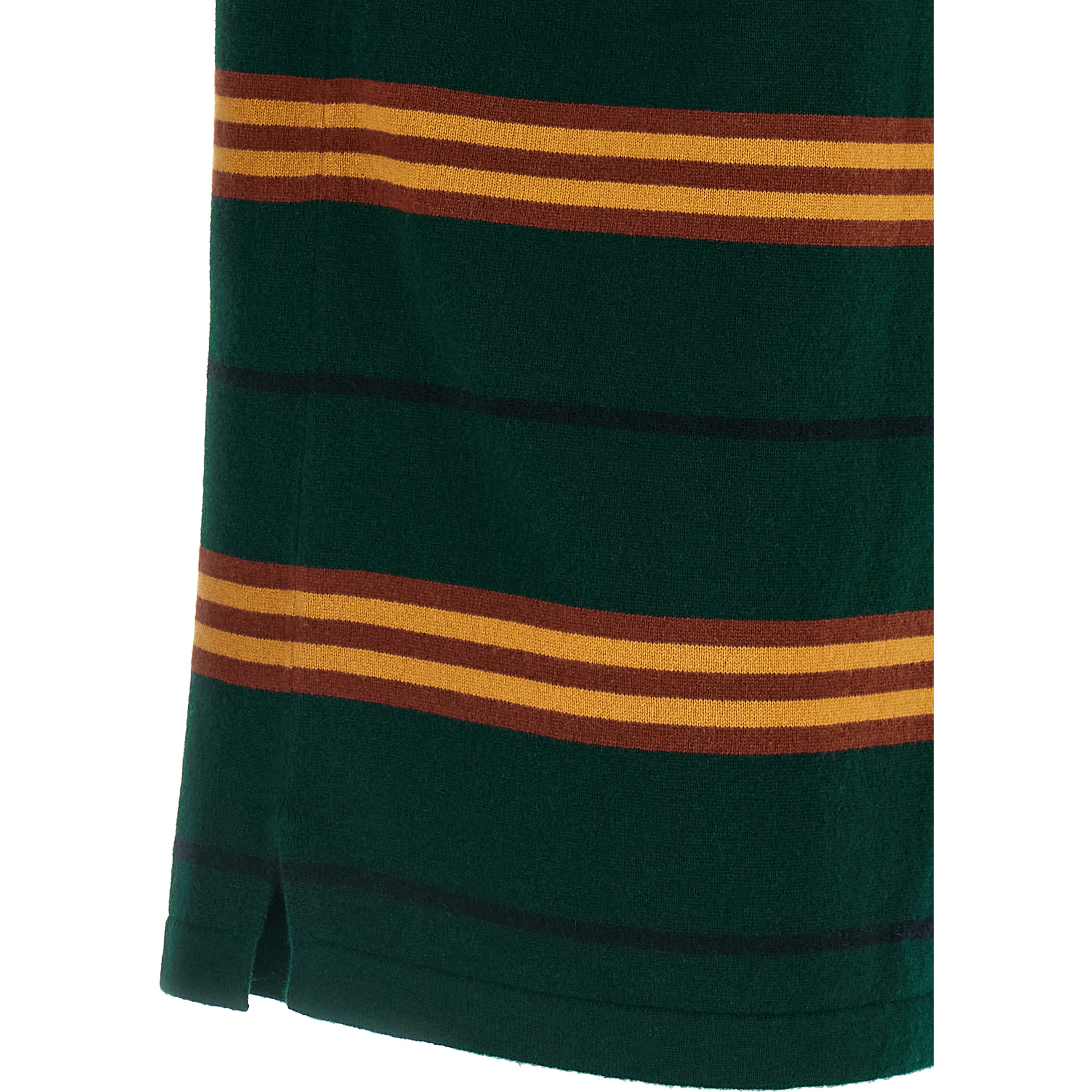 Bicolor Cashmere Polo Shirt